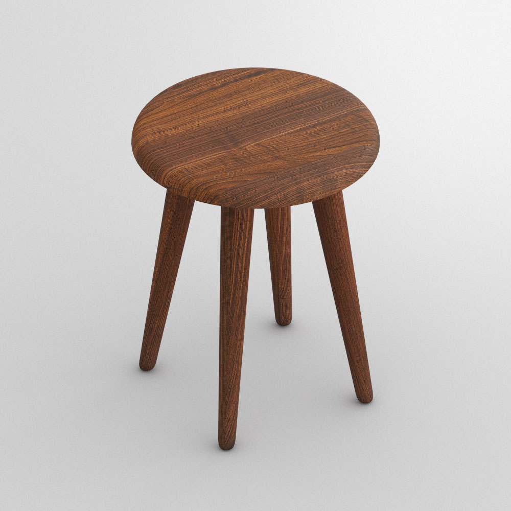 Wooden stool store design