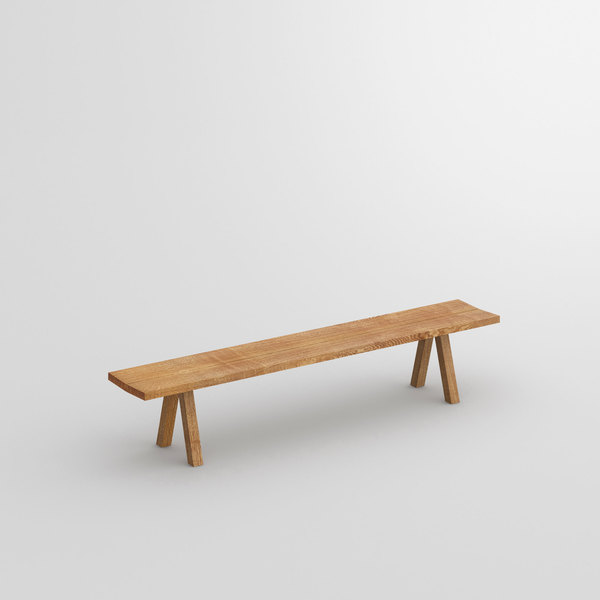 Dining Room Bench PAPILIO cam1 custom made in solid wood by vitamin design