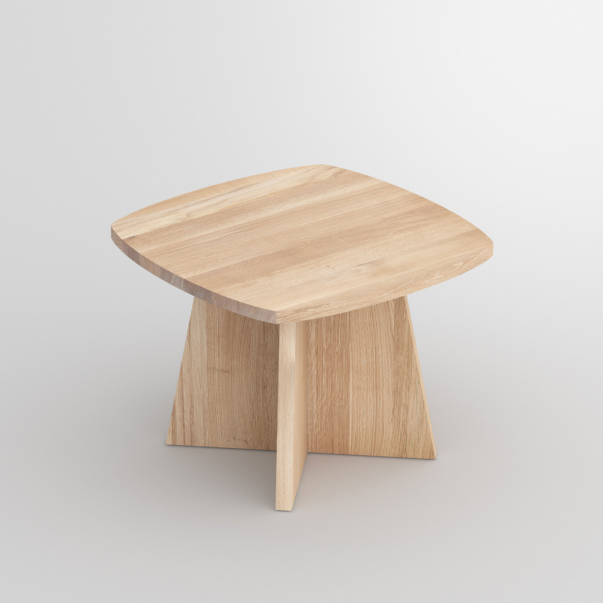  Coffee table LOTUS X cam1 custom made in solid wood by vitamin design