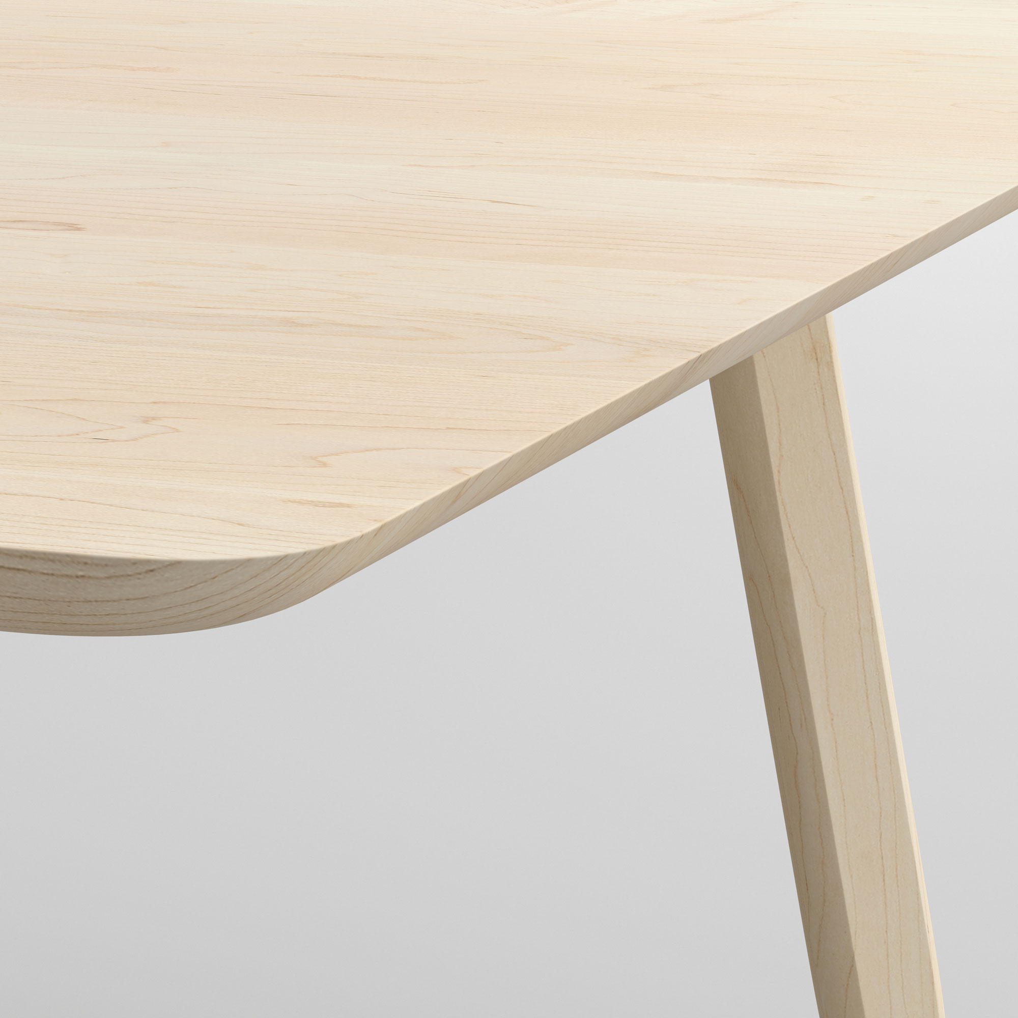 Designer Solid Wood Table AETAS vitamin-design custom made in solid wood by vitamin design