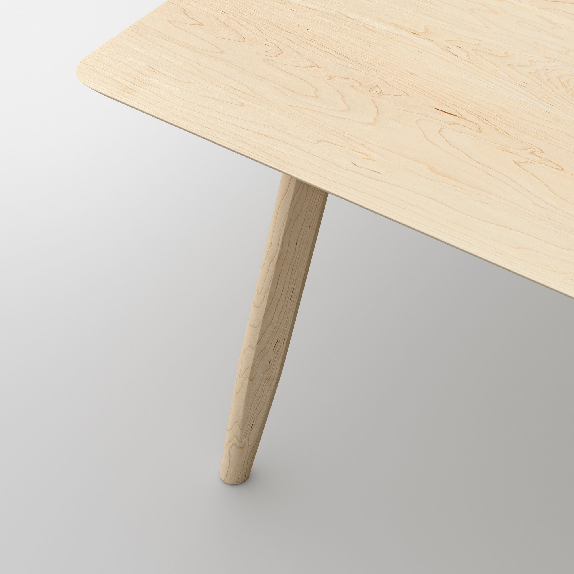 Stylish Dining Table AETAS BASIC 4 vitamin-design custom made in solid wood by vitamin design