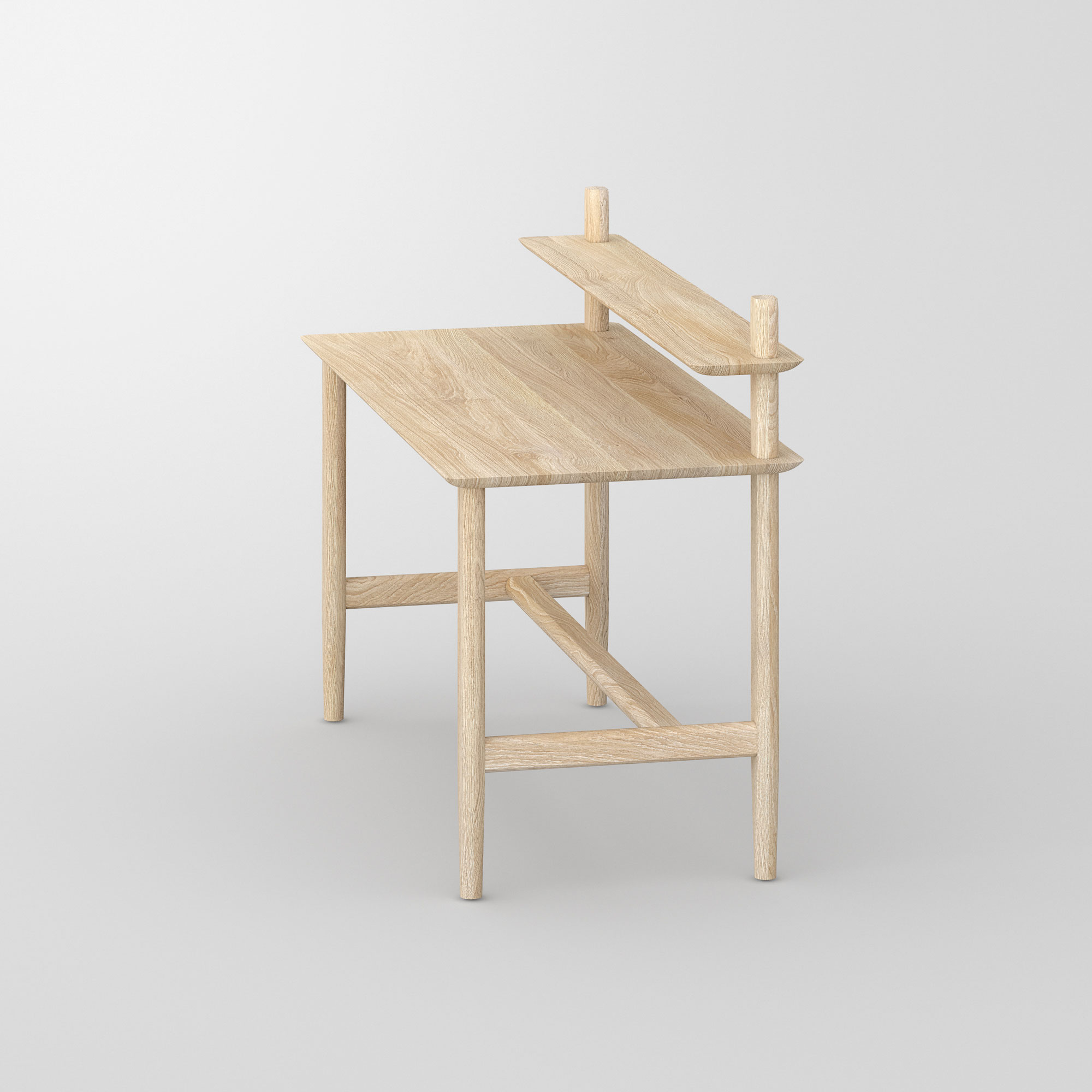 Modern Secretary Solid Wood Table AETAS SECRETARY vitamin-design custom made in solid wood by vitamin design
