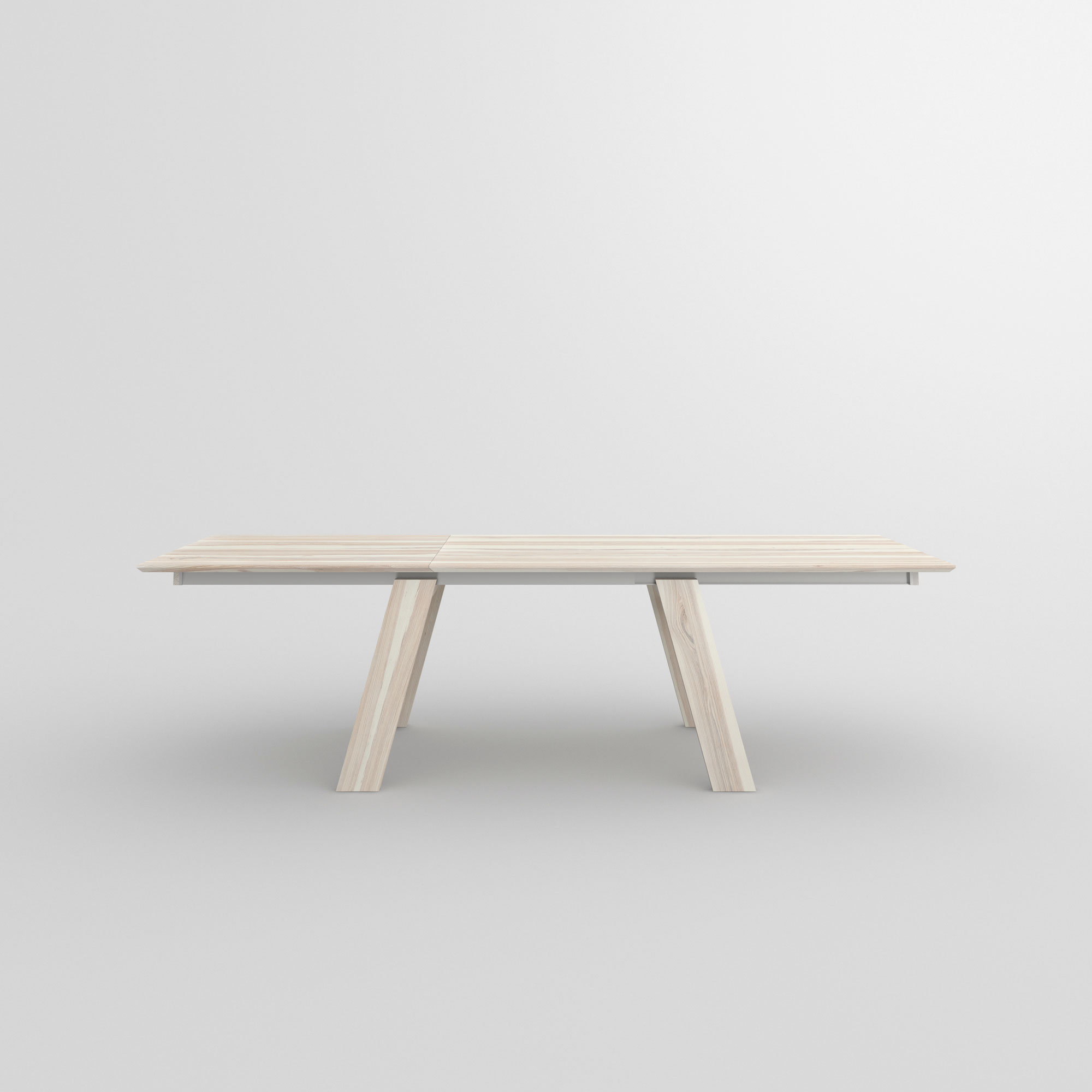 Solid Wood Extendable Table CULTUS BUTTERFLY cam2 custom made in solid wood by vitamin design