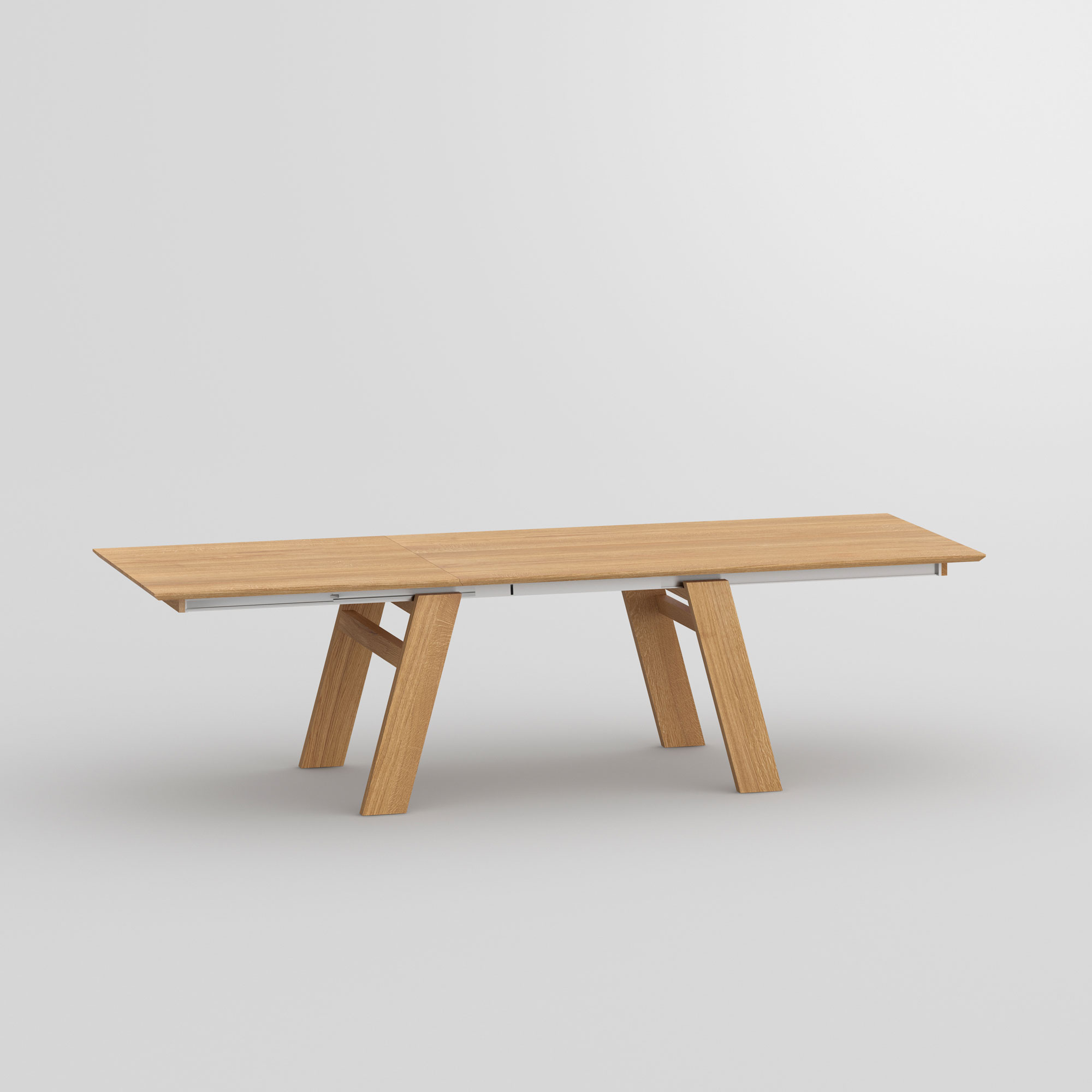 Solid Wood Extendable Table CULTUS BUTTERFLY cam1 custom made in solid wood by vitamin design