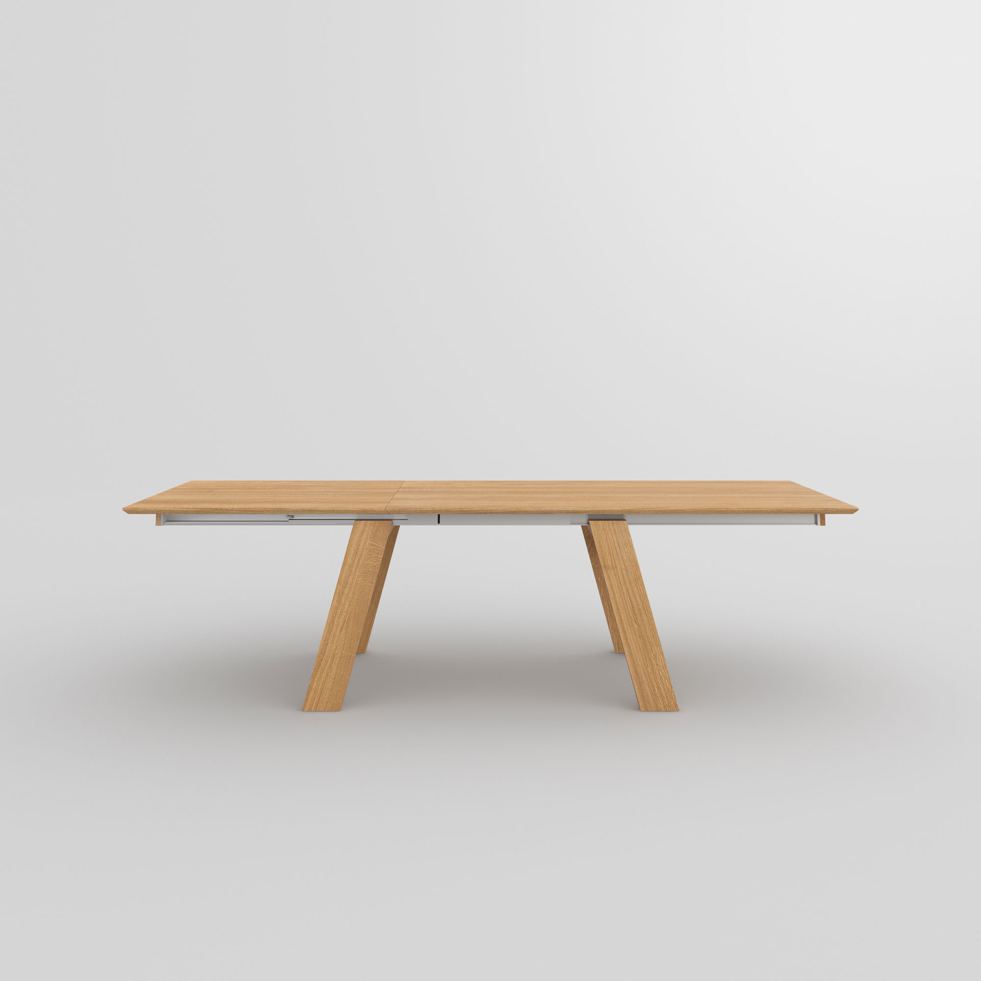 Solid Wood Extendable Table CULTUS BUTTERFLY cam2 custom made in solid wood by vitamin design