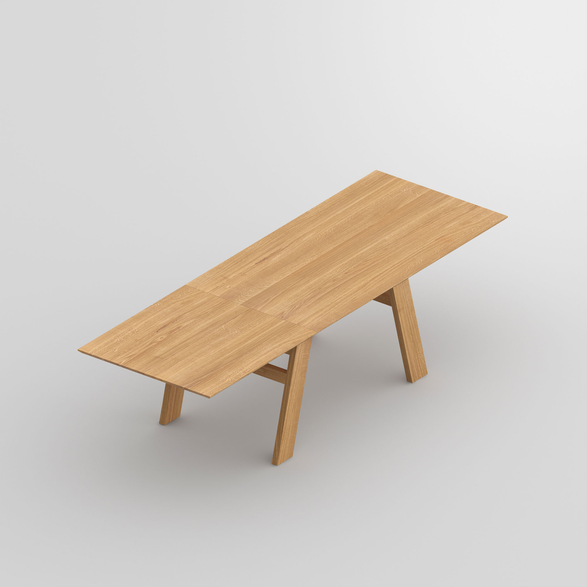 Solid Wood Extendable Table CULTUS BUTTERFLY cam3 custom made in solid wood by vitamin design