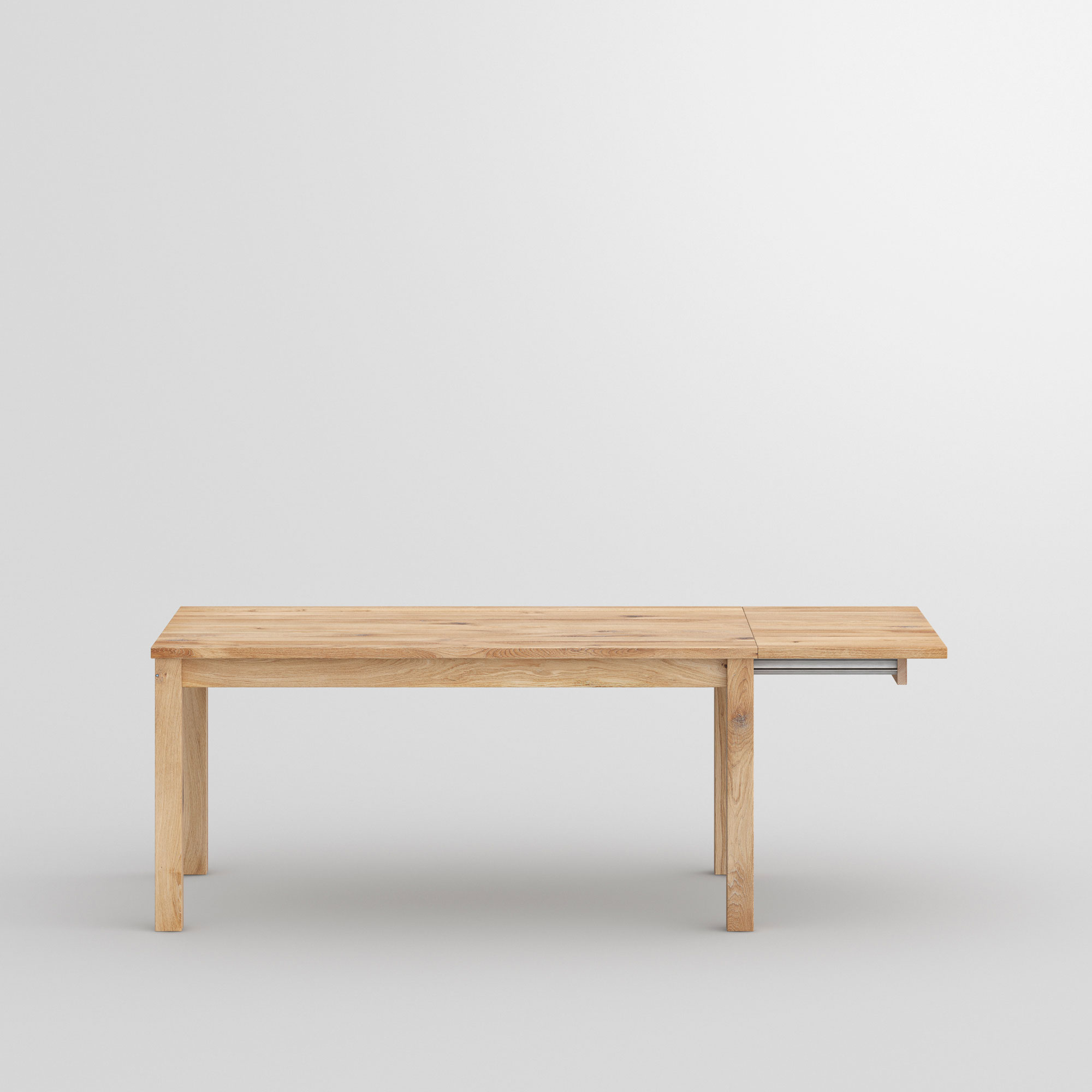 Custom-Made Solid Wood Table FORTE 3 B7X7 cam1 custom made in solid wood by vitamin design
