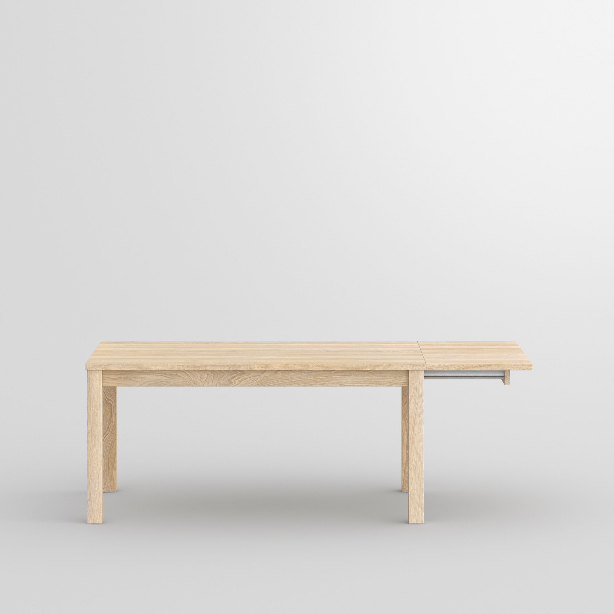 Custom-Made Solid Wood Table FORTE 3 B7X7 cam1 custom made in solid wood by vitamin design