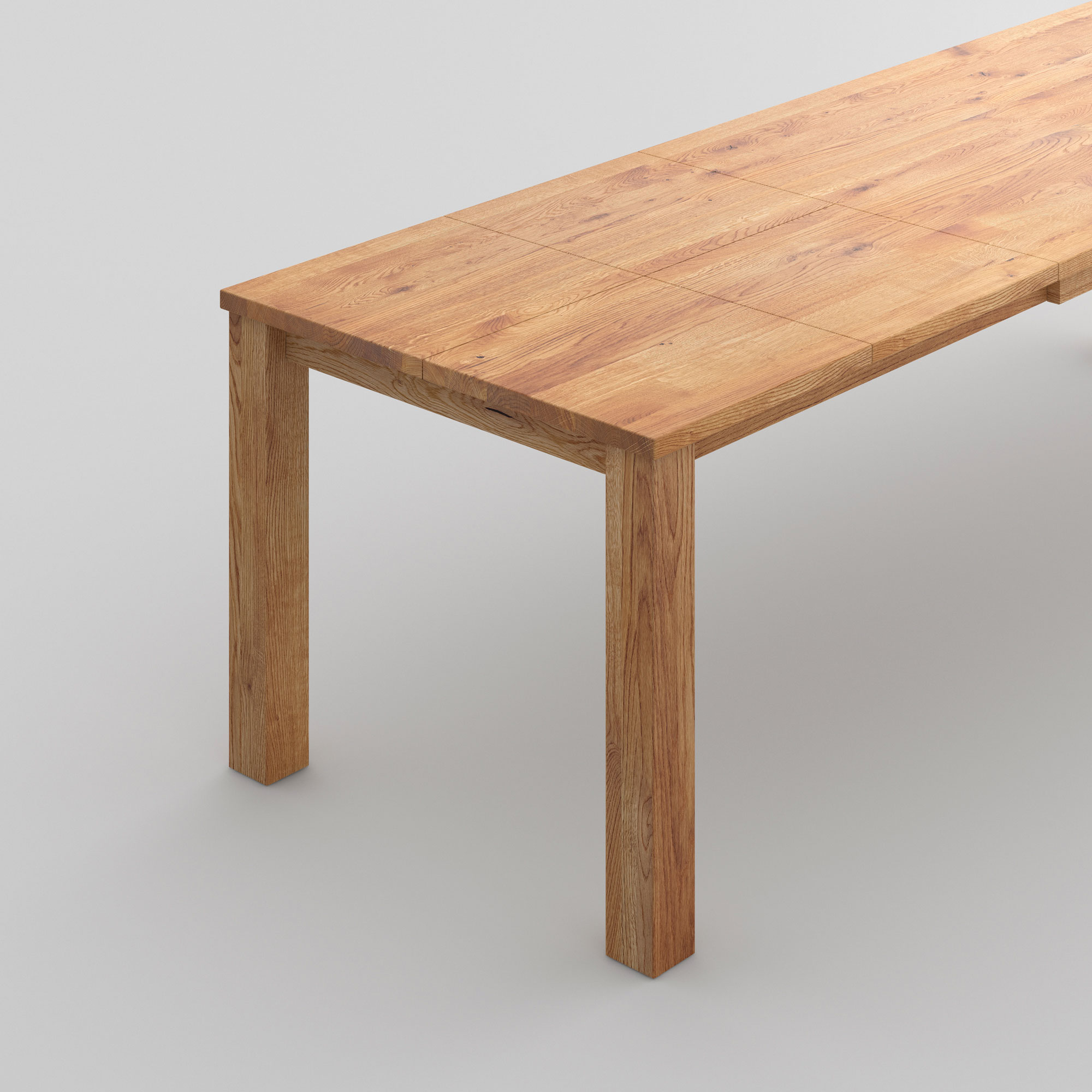 Extendable Dining Table FORTE BUTTERFLY cam2 custom made in solid wood by vitamin design