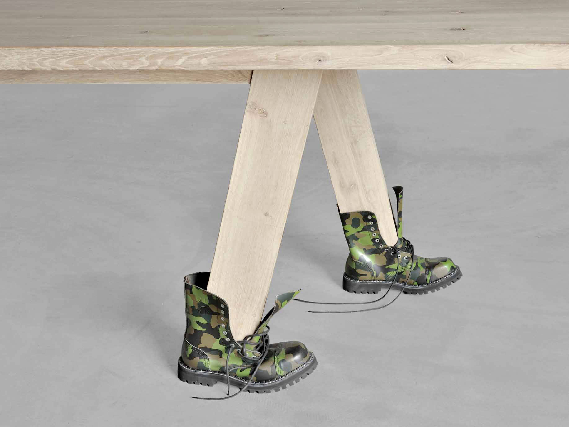 Unique Designer Table GO emv custom made in solid wood by vitamin design