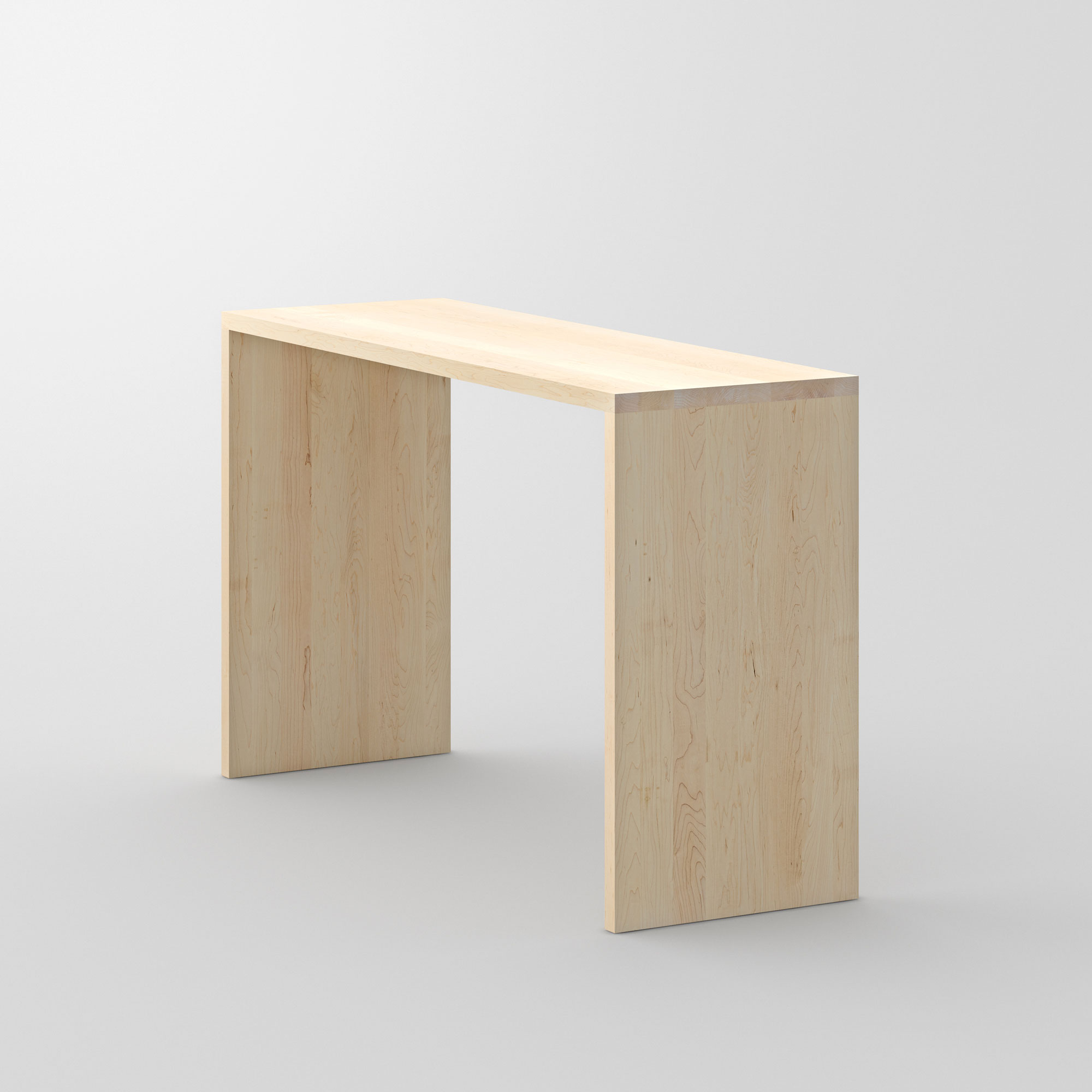 Solid Wood Console Table MENA CONSOLE cam3 custom made in solid wood by vitamin design