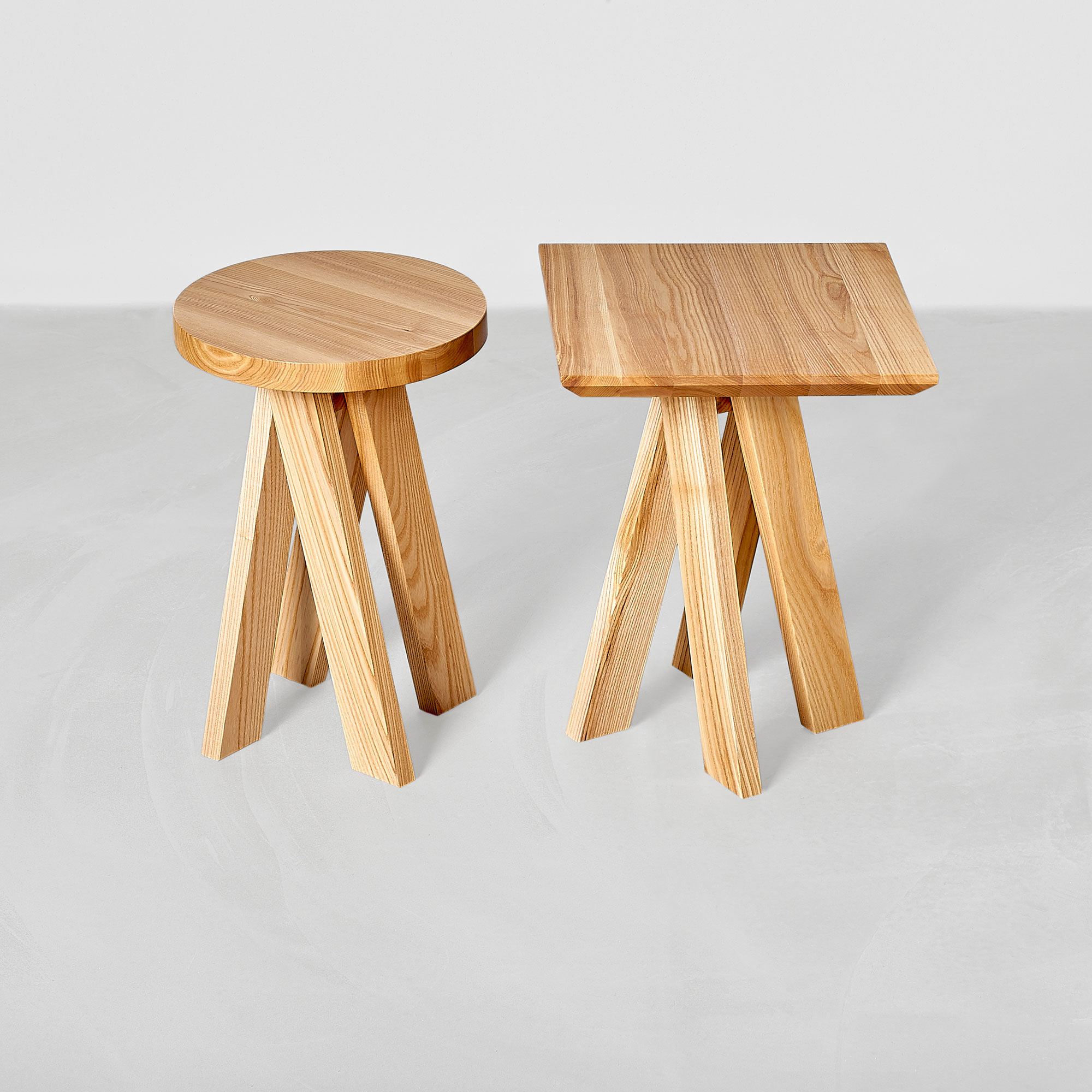 Designer Coffee Table ZIRKEL QG Zirkel4730 custom made in solid wood by vitamin design
