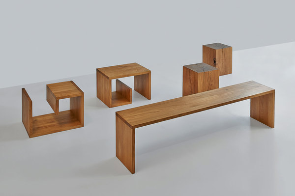 Design Coffee Table MENA G 3 1092 custom made in solid wood by vitamin design