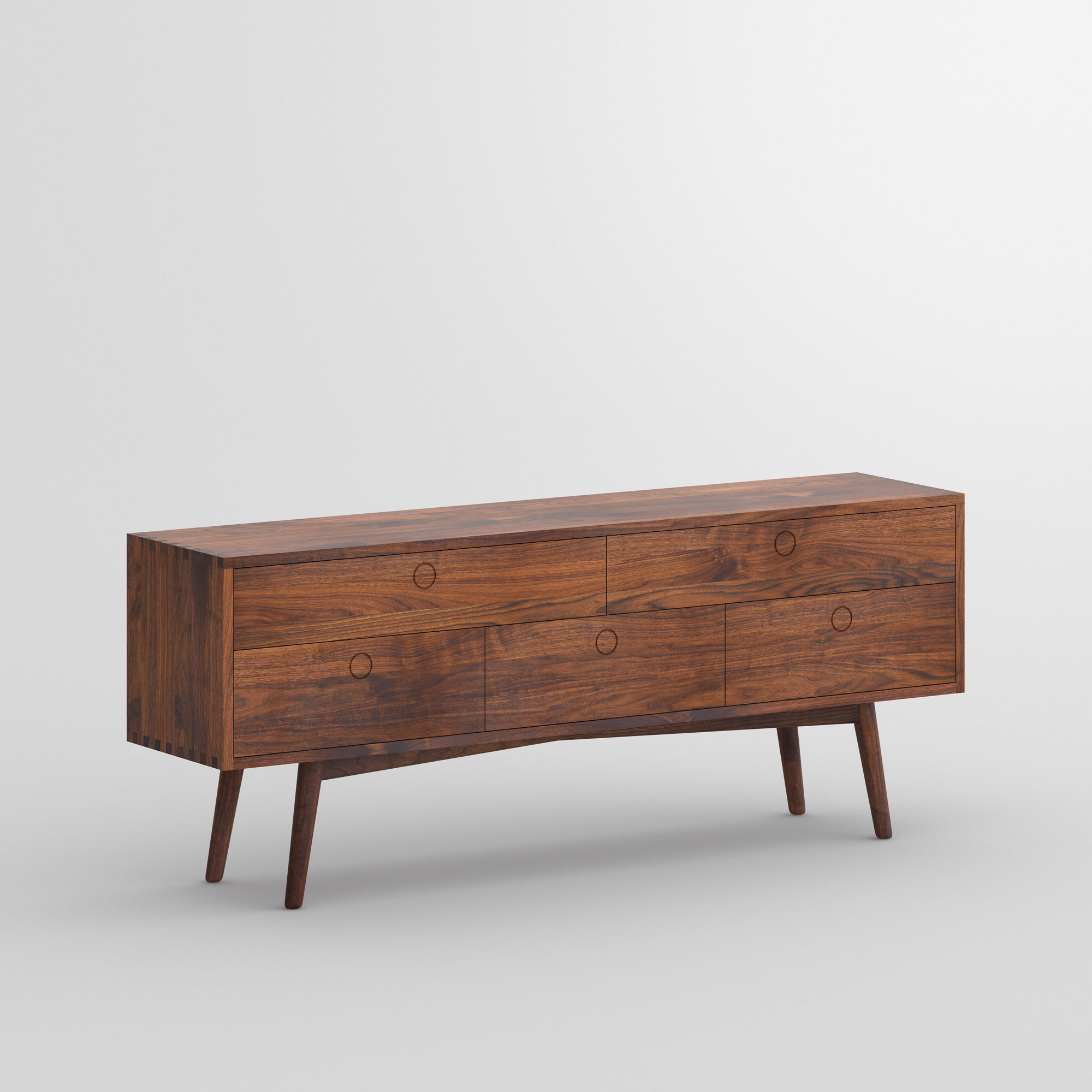 Designer Wood Cupboard Sideboard AMBIO vitamin-design custom made in solid wood by vitamin design