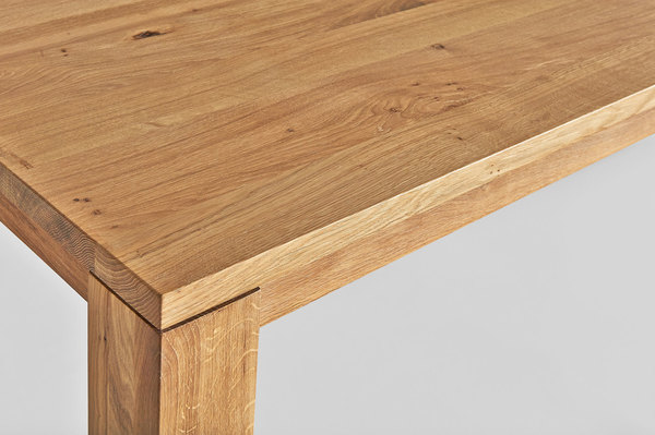 Pull-out Solid Wood Table LIVING BUTTERFLY VDC8984a custom made in solid wood by vitamin design