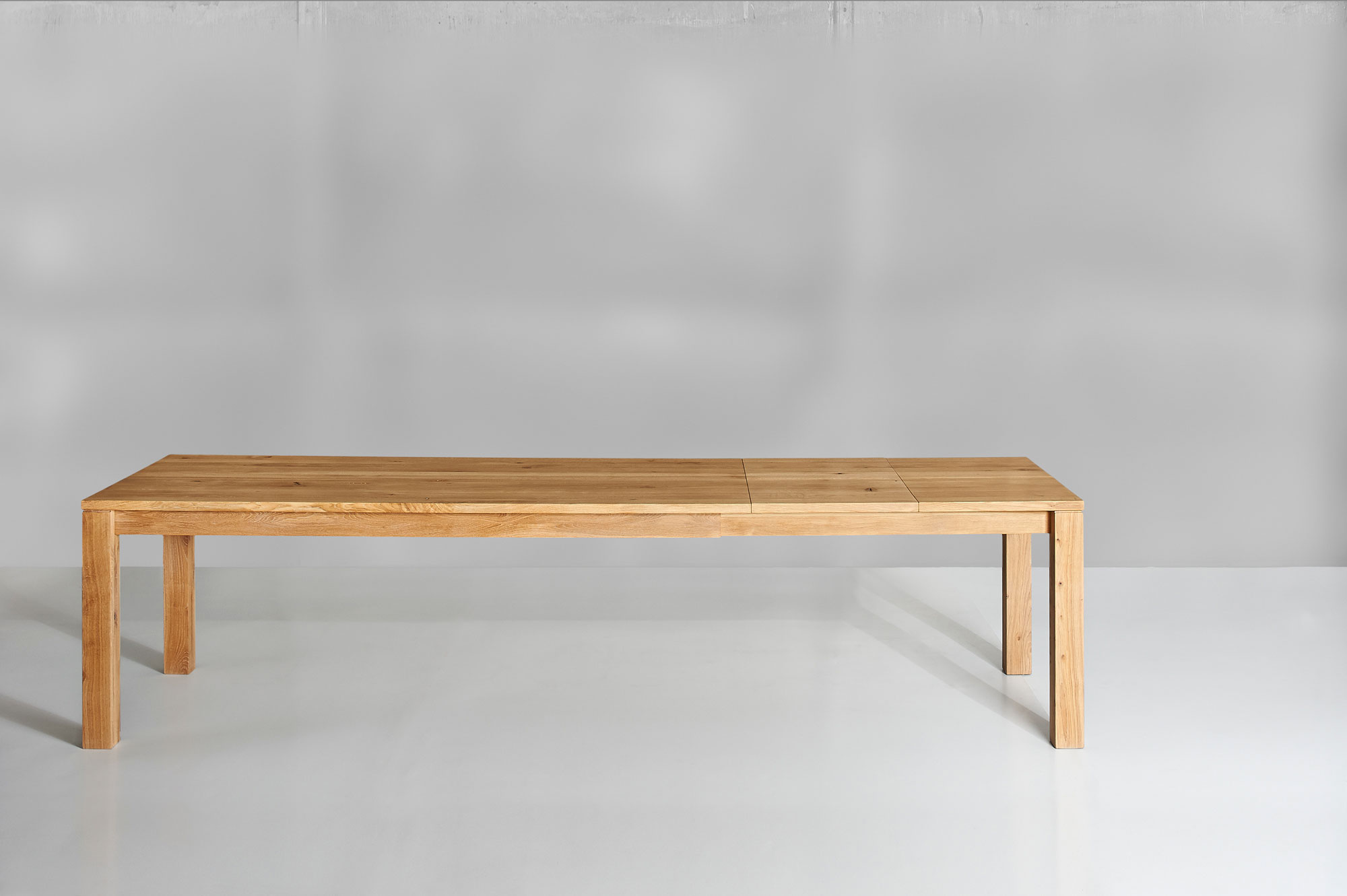 Pull-out Solid Wood Table LIVING BUTTERFLY 0830 custom made in solid wood by vitamin design