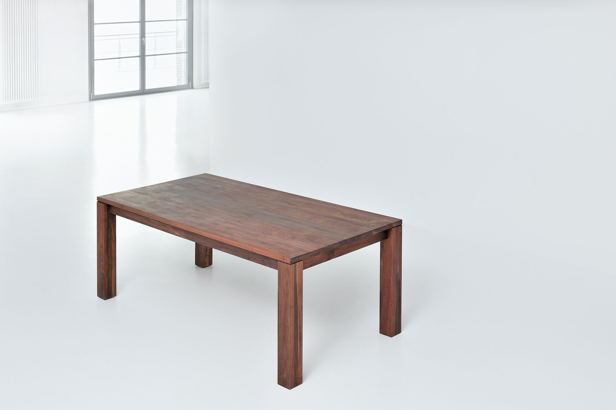 Pull-out Solid Wood Table LIVING BUTTERFLY 2696 custom made in solid wood by vitamin design
