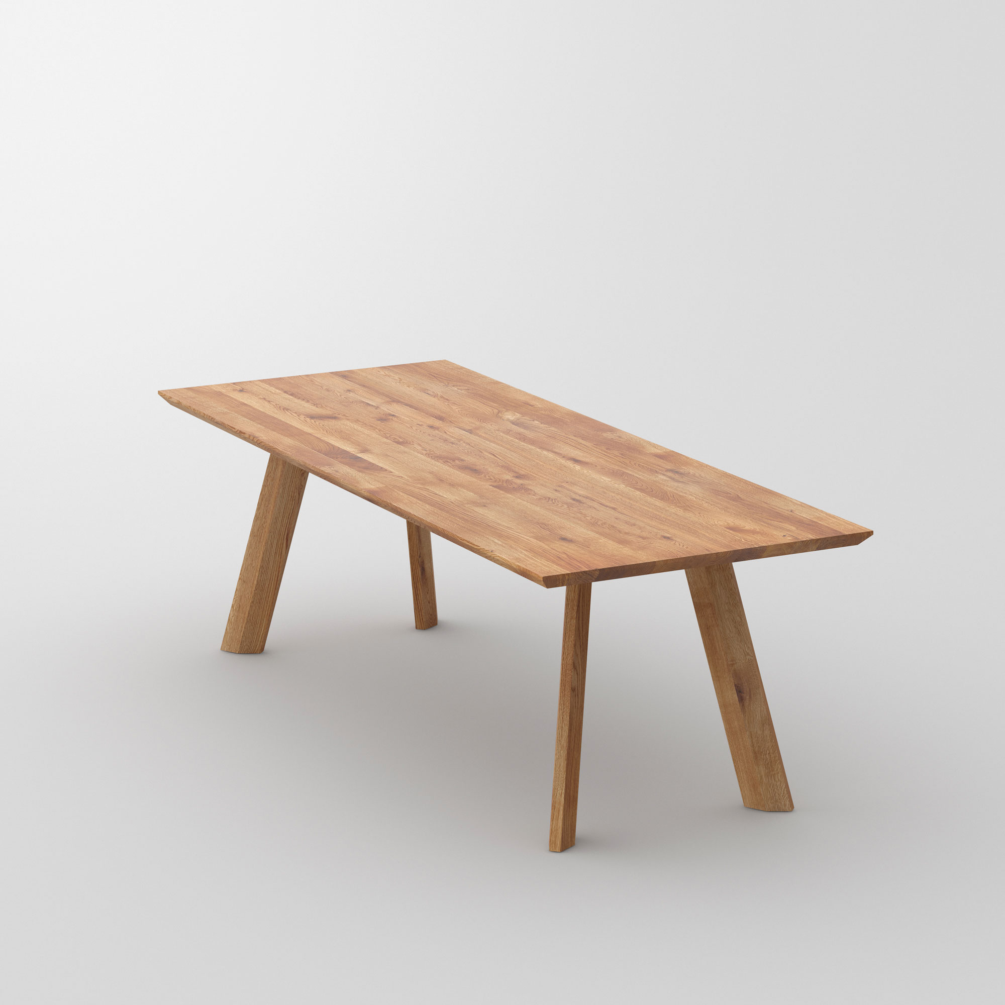 Designer Living Room Table RHOMBI BASIC cam2 custom made in solid wood by vitamin design
