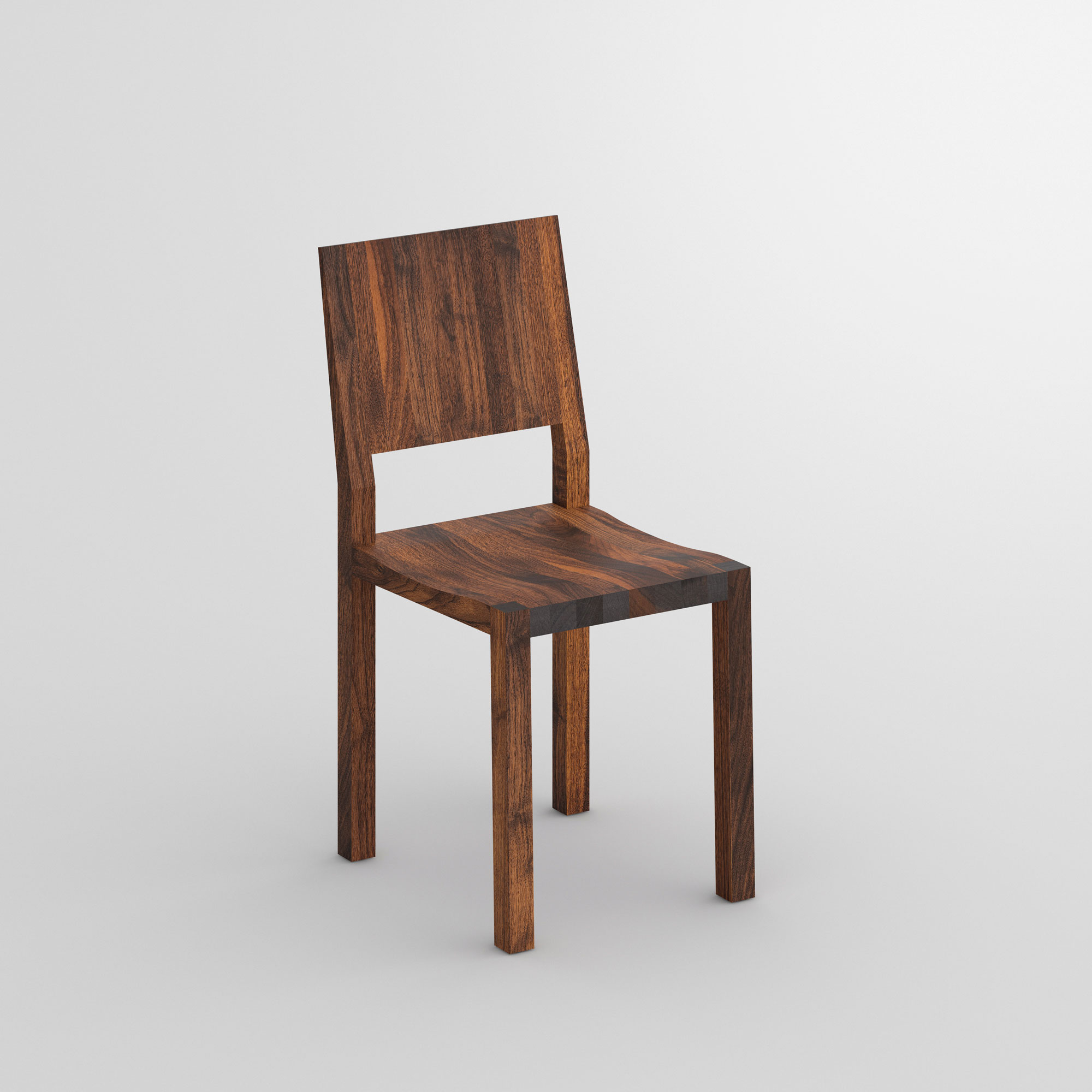Solid Wood Chair TAU cam1 custom made in solid wood by vitamin design