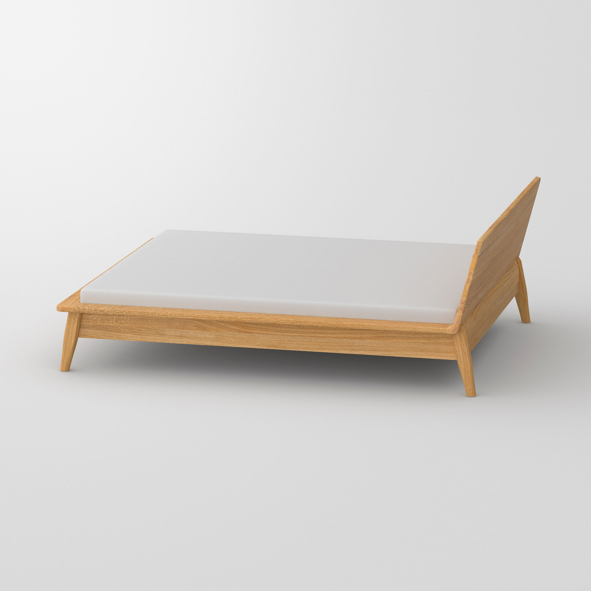 Designer Bed AETAS cam1 custom made in solid wood by vitamin design