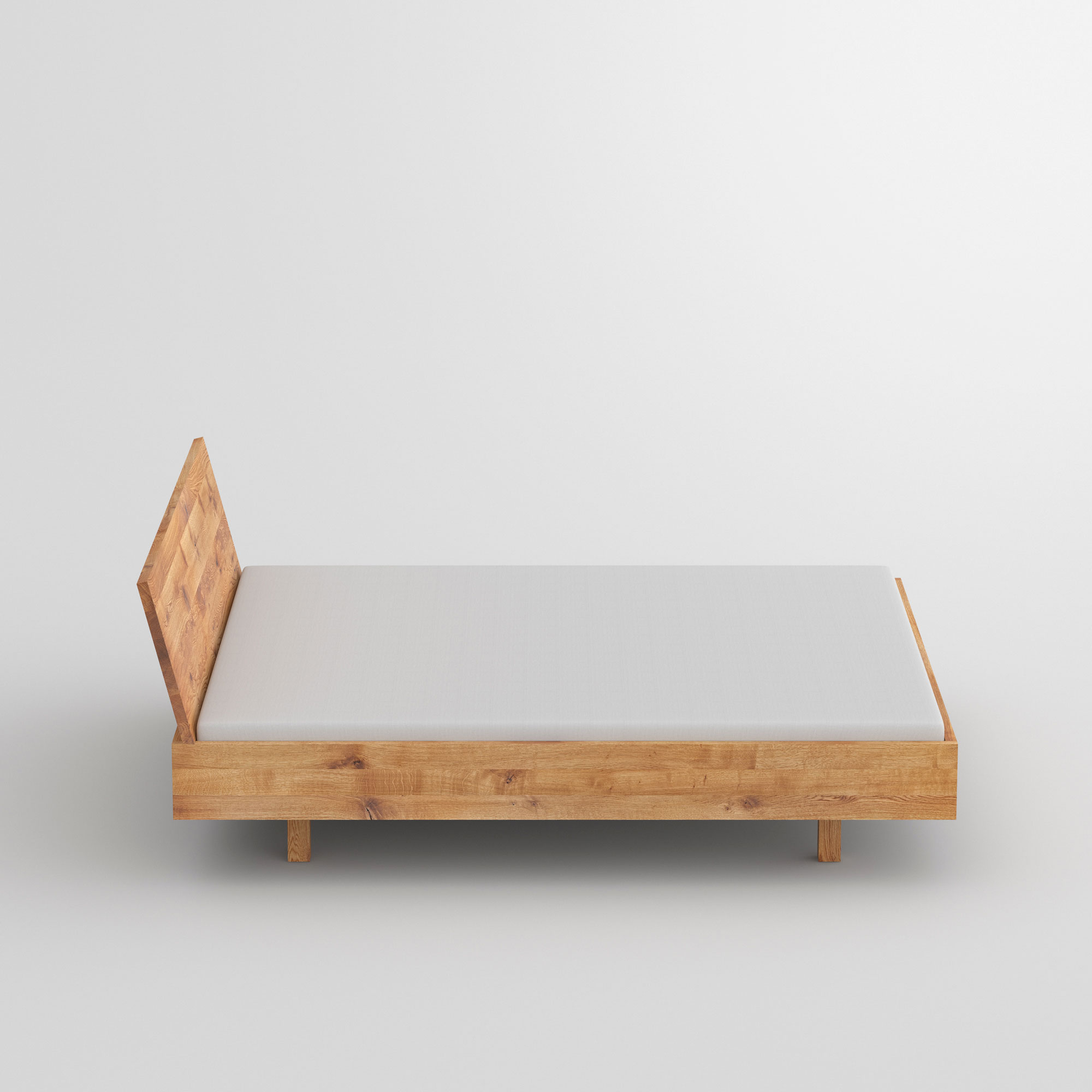 Design Bed QUADRA cam2 custom made in solid wood by vitamin design