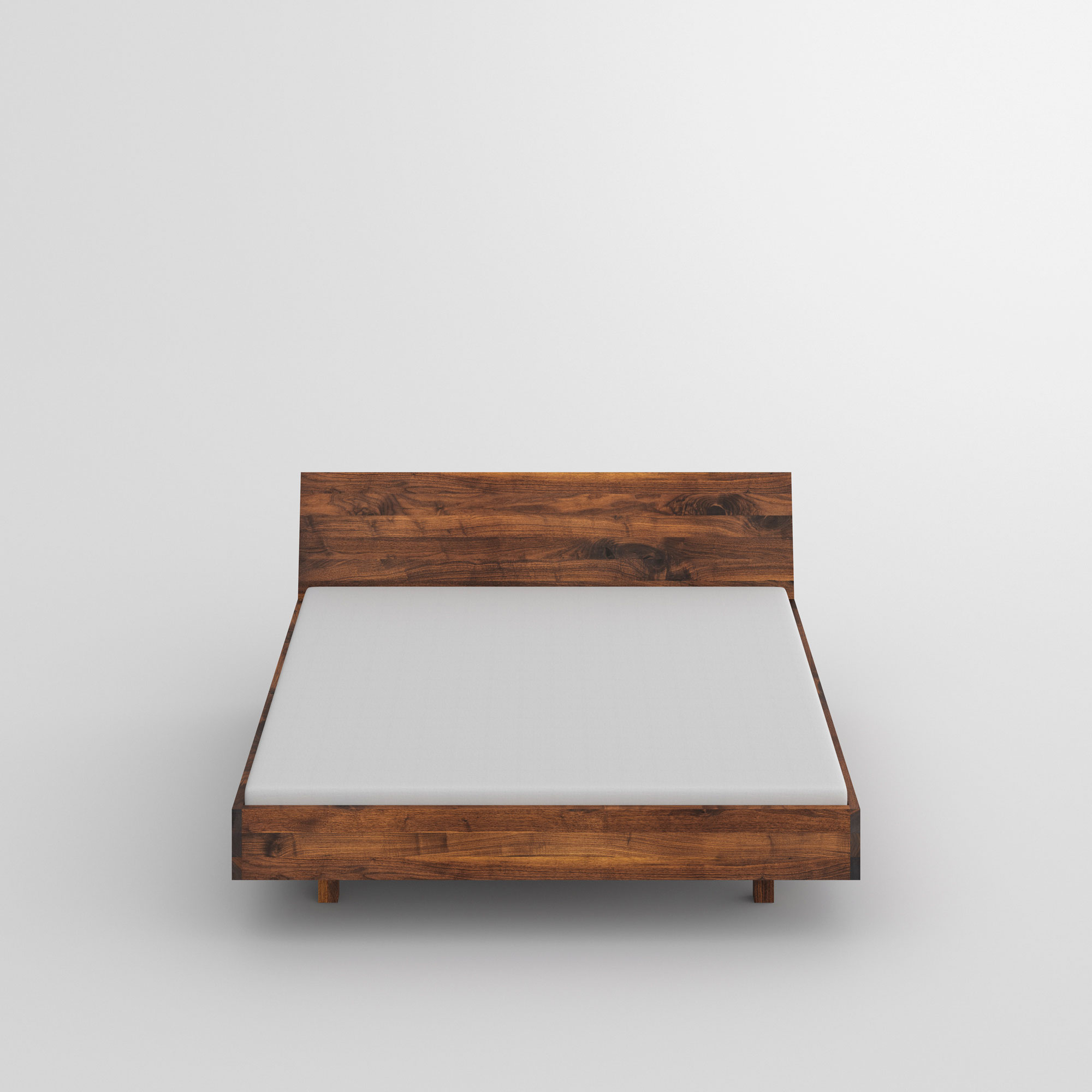 Design Bed QUADRA cam3 custom made in solid wood by vitamin design