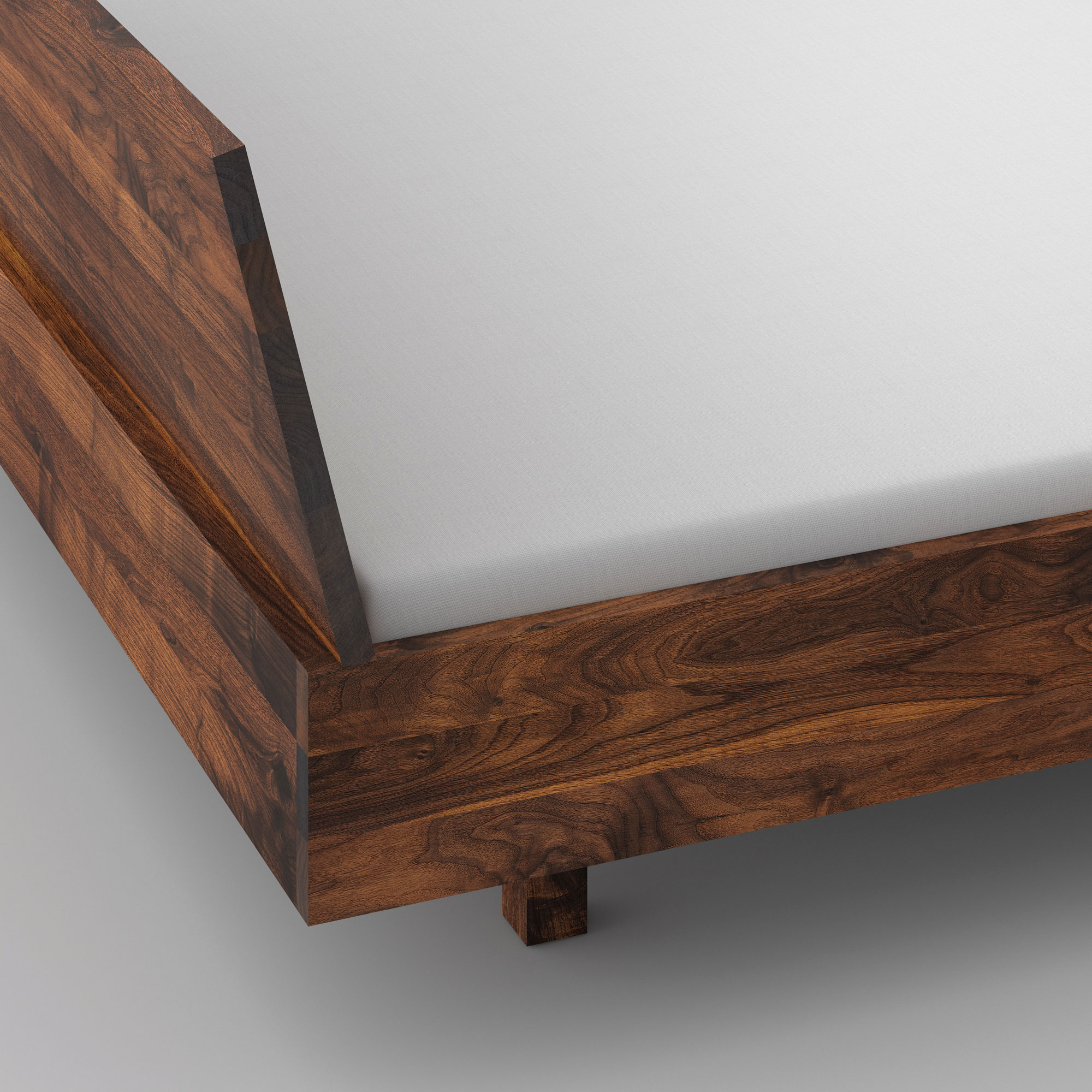 Design Bed QUADRA cam4 custom made in solid wood by vitamin design