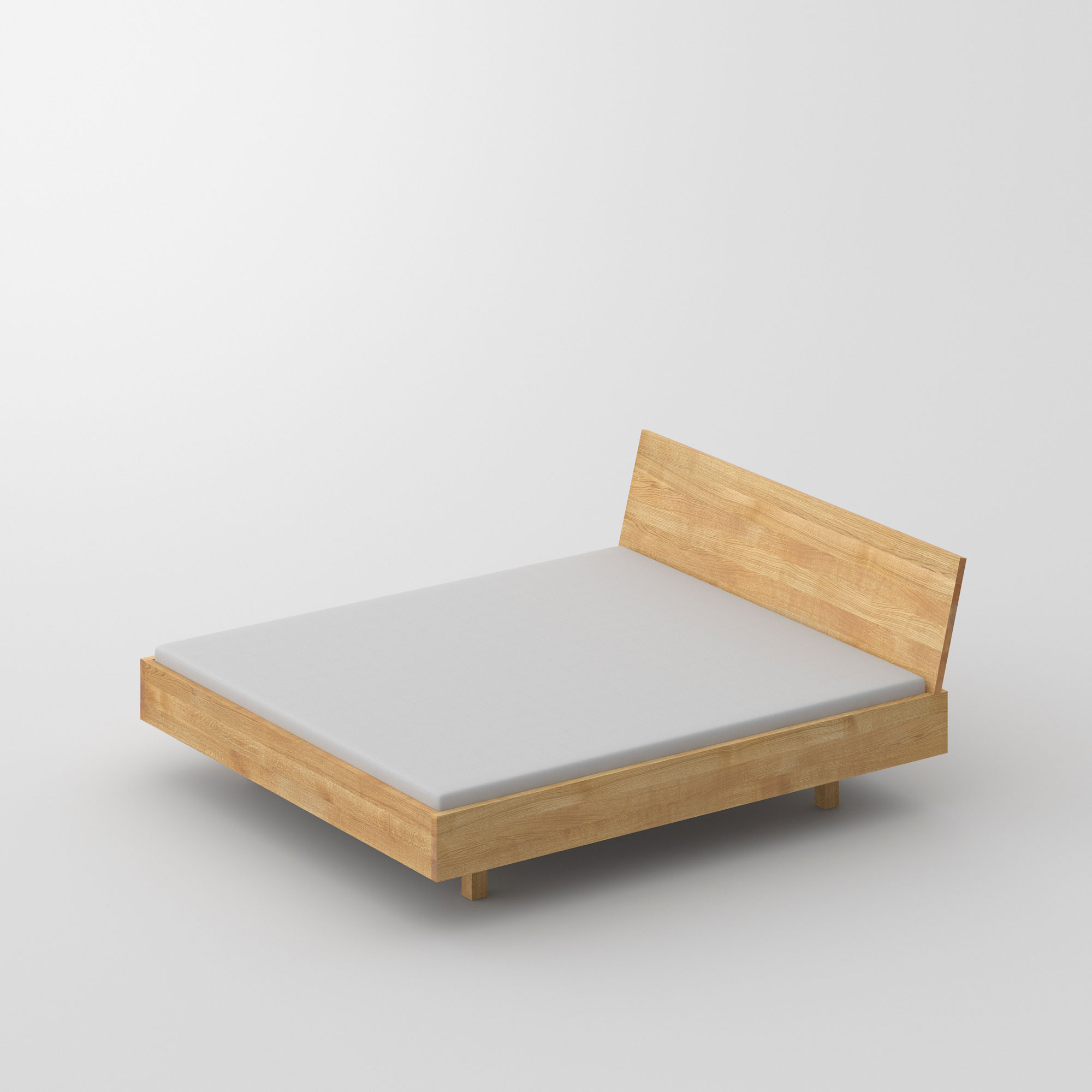 Design Bed QUADRA cam1 custom made in solid wood by vitamin design