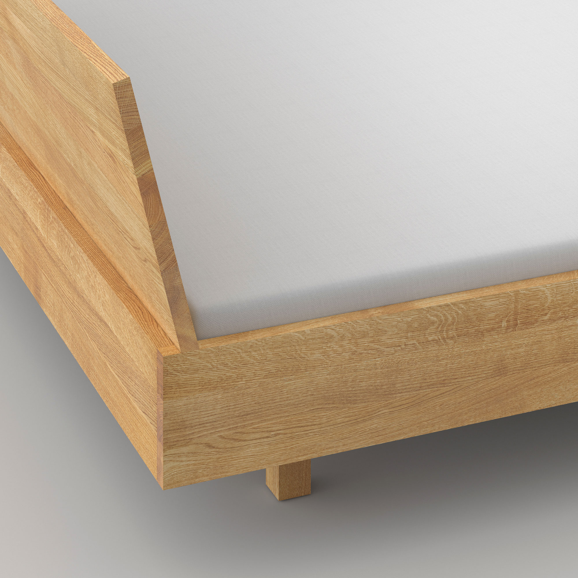 Design Bed QUADRA cam4 custom made in solid wood by vitamin design