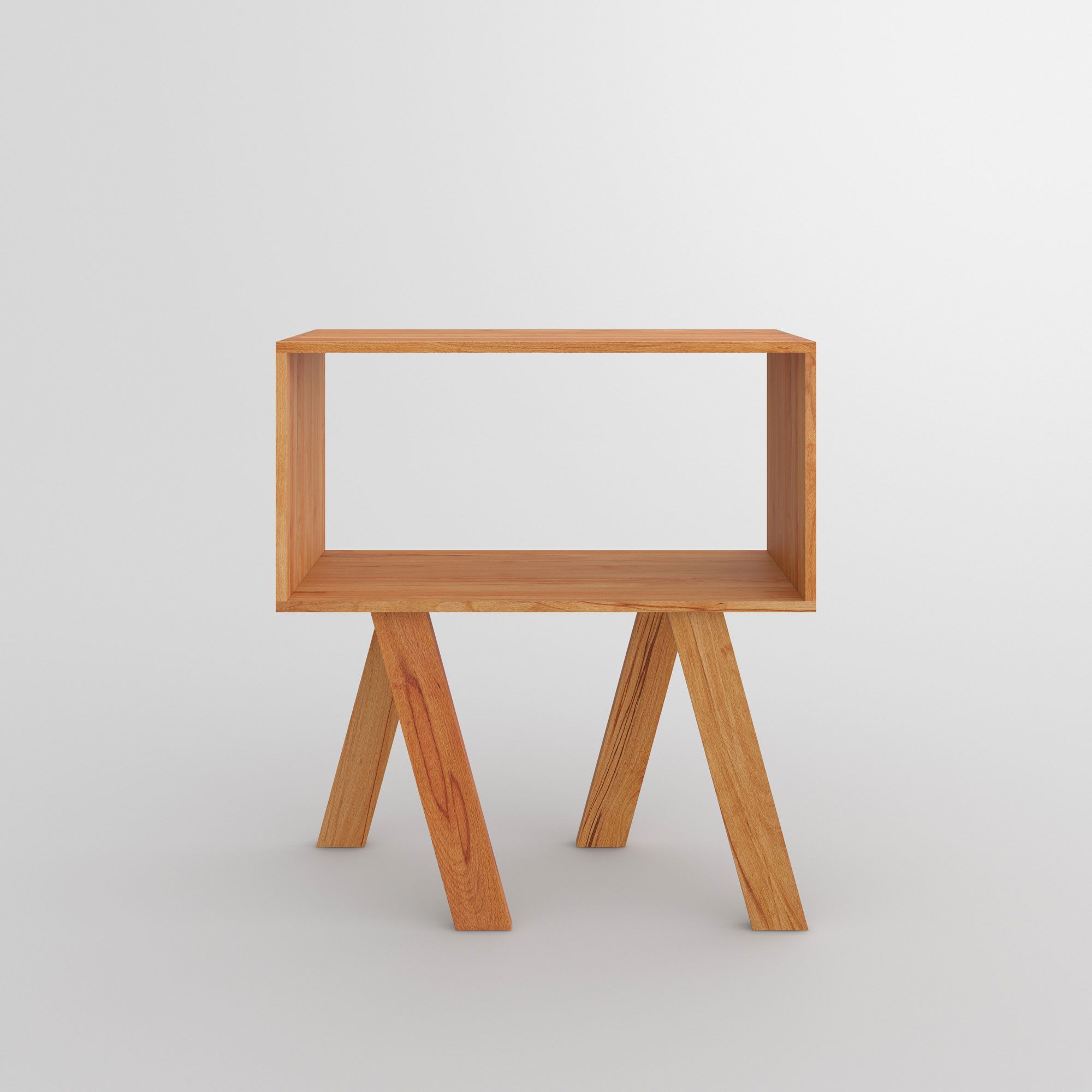 Designer Solid Wood Shelf GO cam3 custom made in solid wood by vitamin design