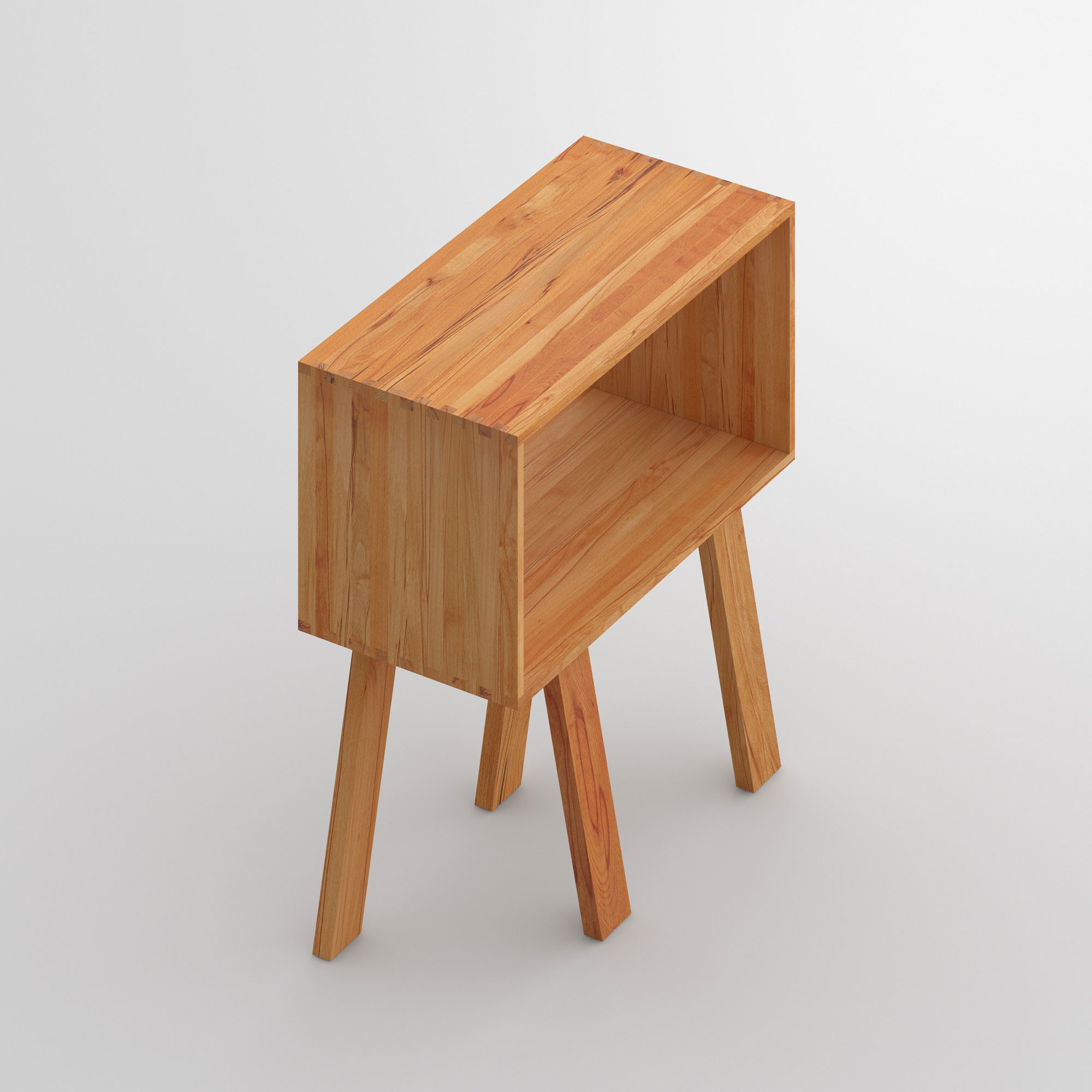 Designer Solid Wood Shelf GO cam1 custom made in solid wood by vitamin design