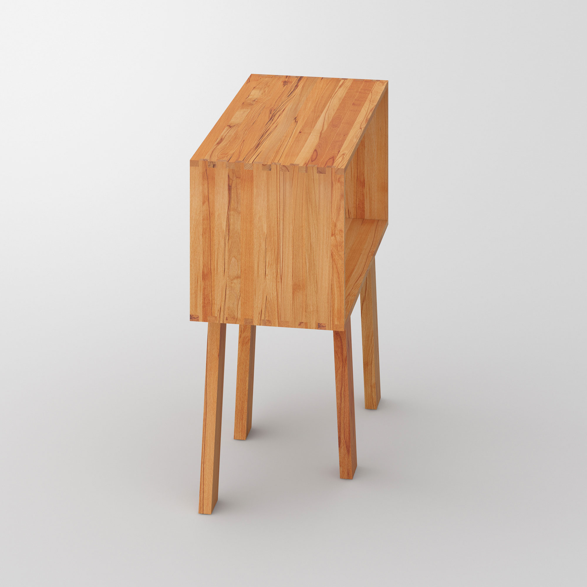 Designer Solid Wood Shelf GO cam2 custom made in solid wood by vitamin design