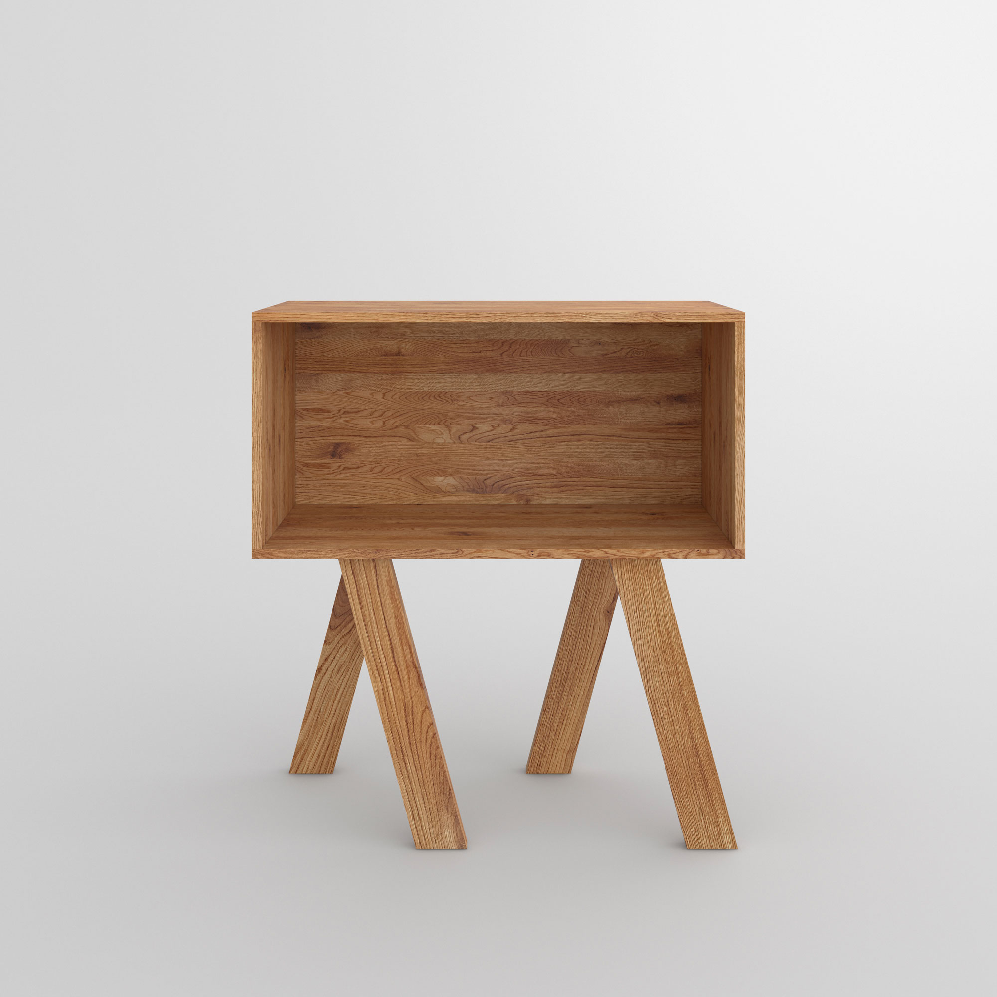 Solid Wood Shelf GO RW cam3 custom made in solid wood by vitamin design