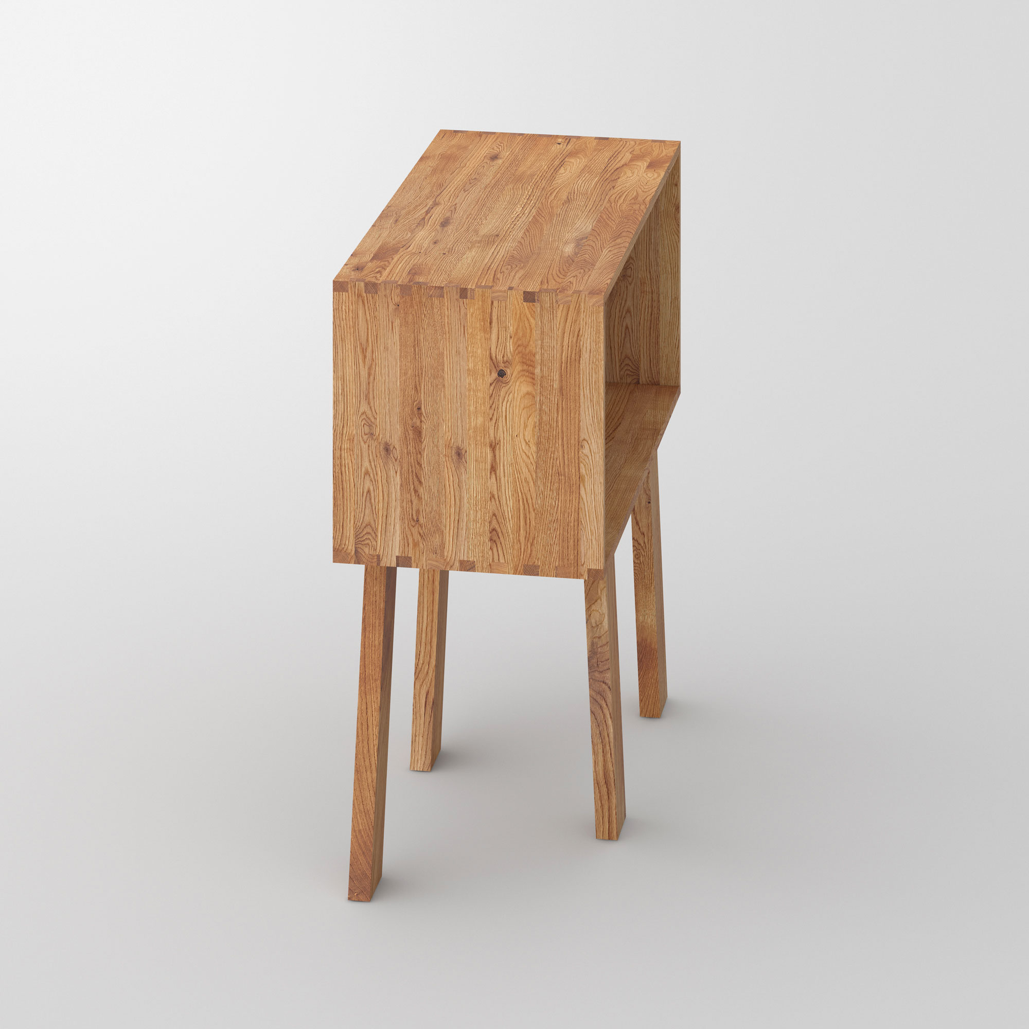 Solid Wood Shelf GO RW cam2 custom made in solid wood by vitamin design