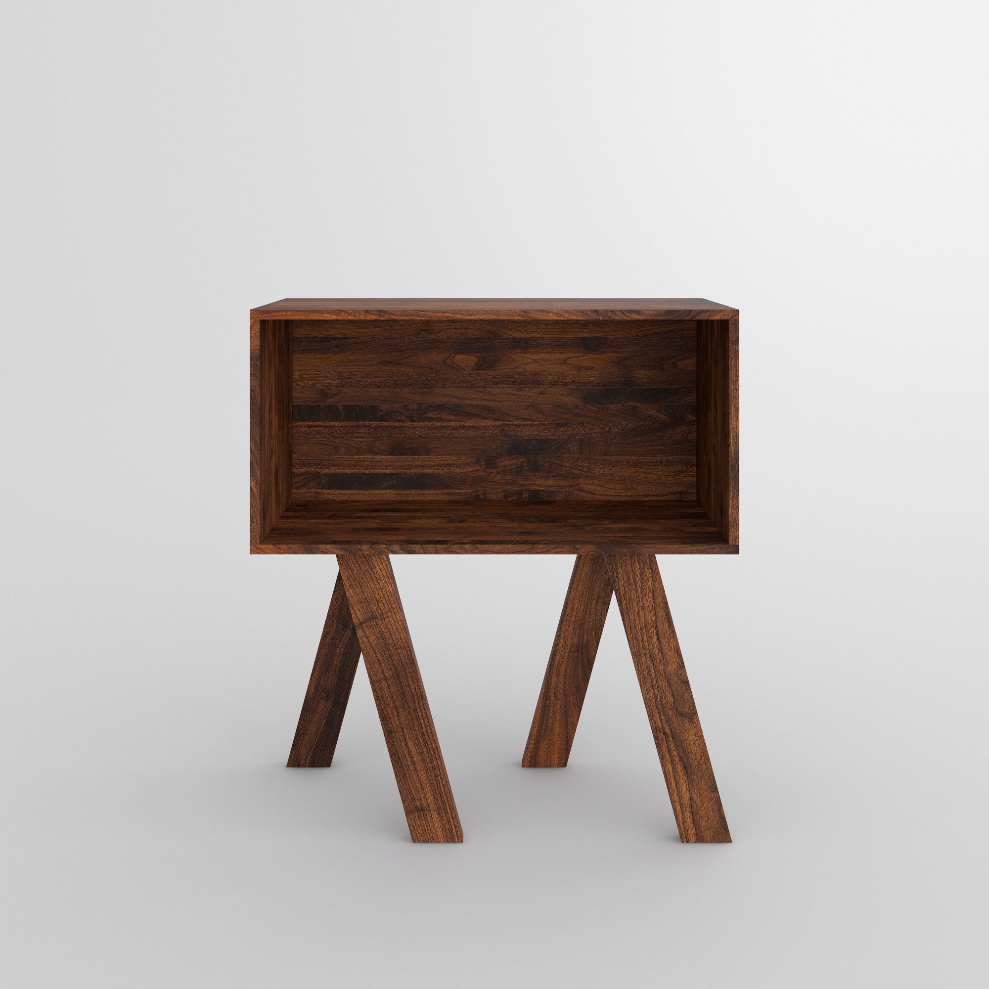 Solid Wood Shelf GO RW cam3 custom made in solid wood by vitamin design