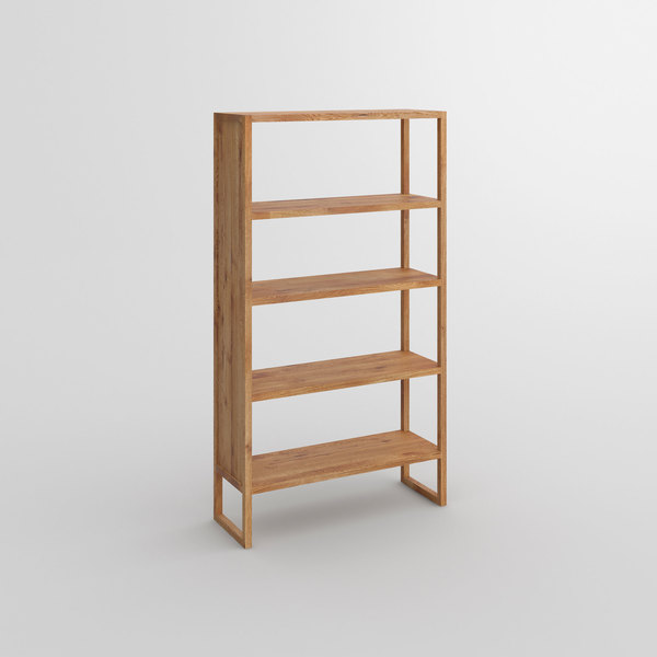 Linoleum Wood Shelf SENA cam1 custom made in solid wood by vitamin design