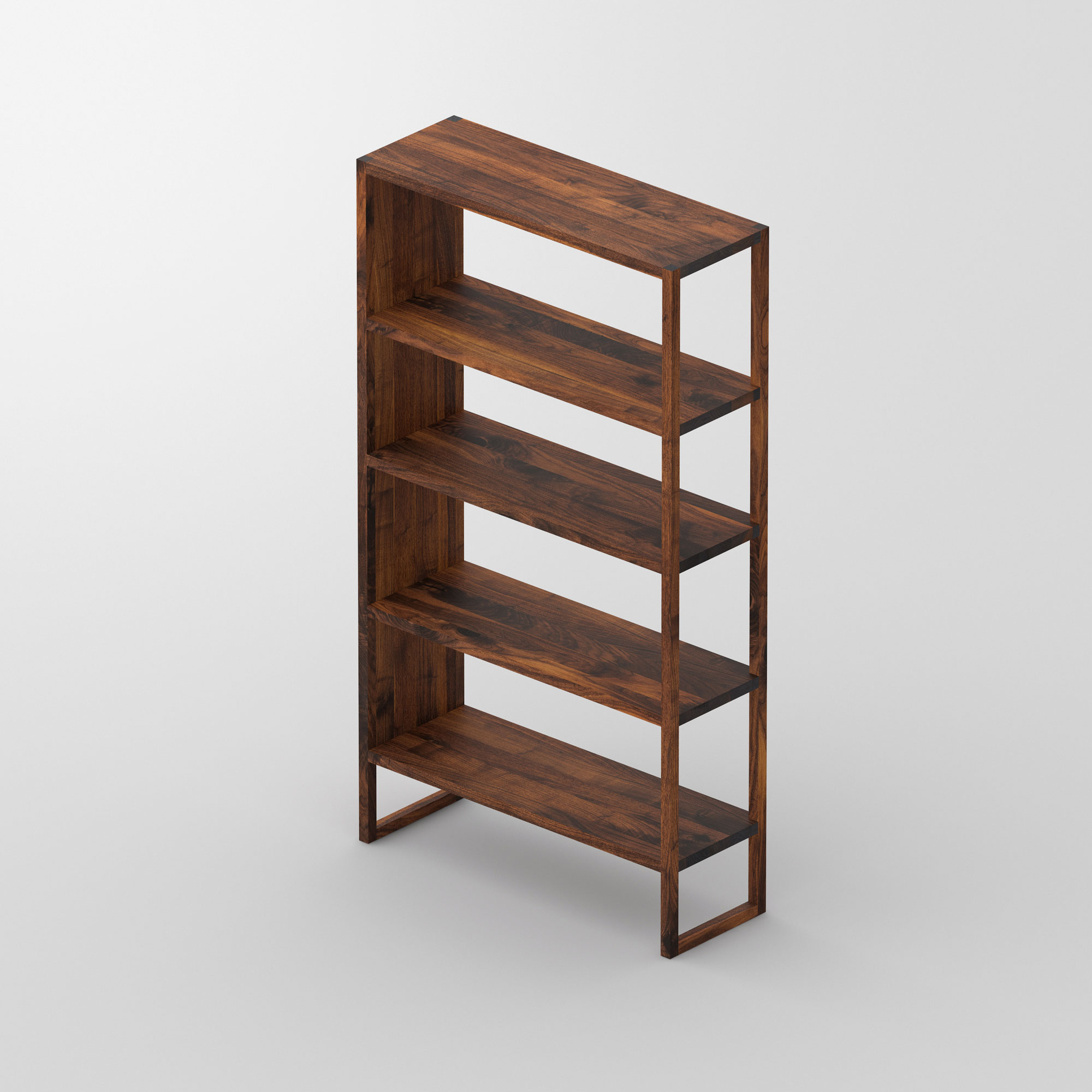 Linoleum Wood Shelf SENA cam3 custom made in solid wood by vitamin design