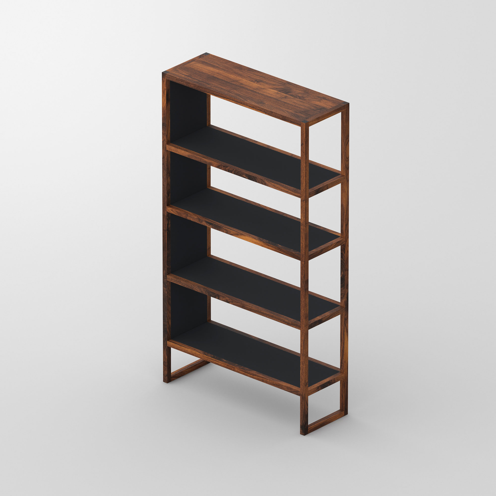Linoleum Wood Shelf SENA cam3 custom made in solid wood by vitamin design