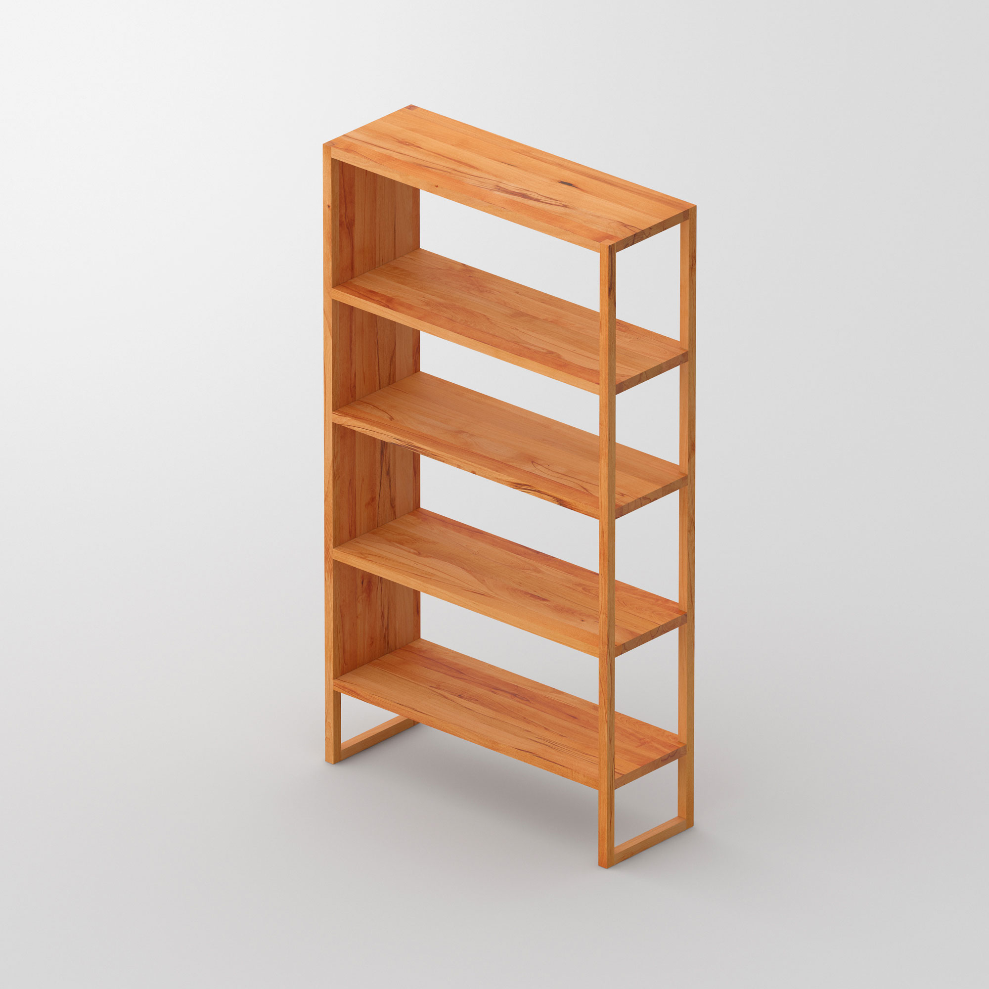 Linoleum Wood Shelf SENA cam3 custom made in solid wood by vitamin design