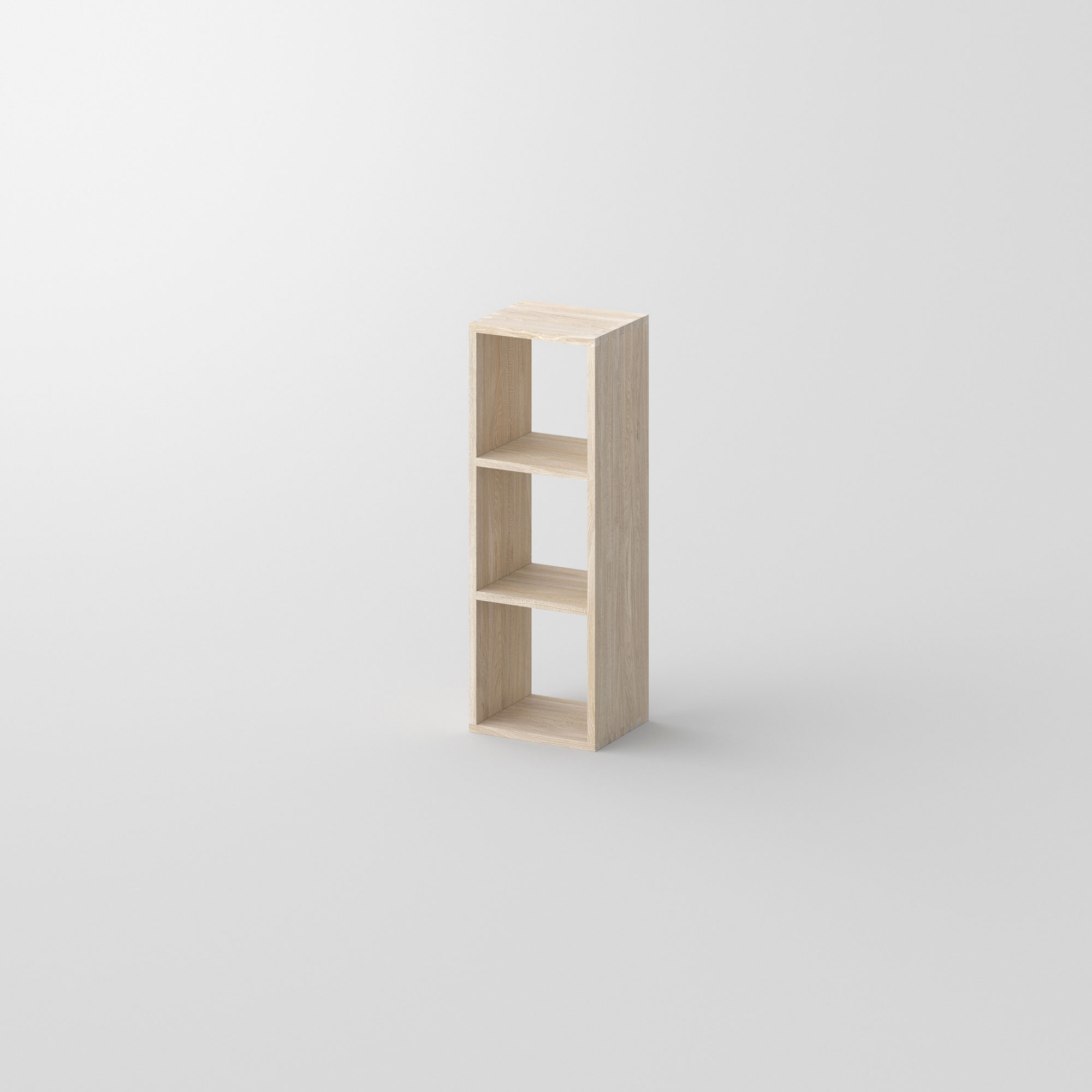 Designer Wood Shelf PISA G cam1 custom made in solid wood by vitamin design