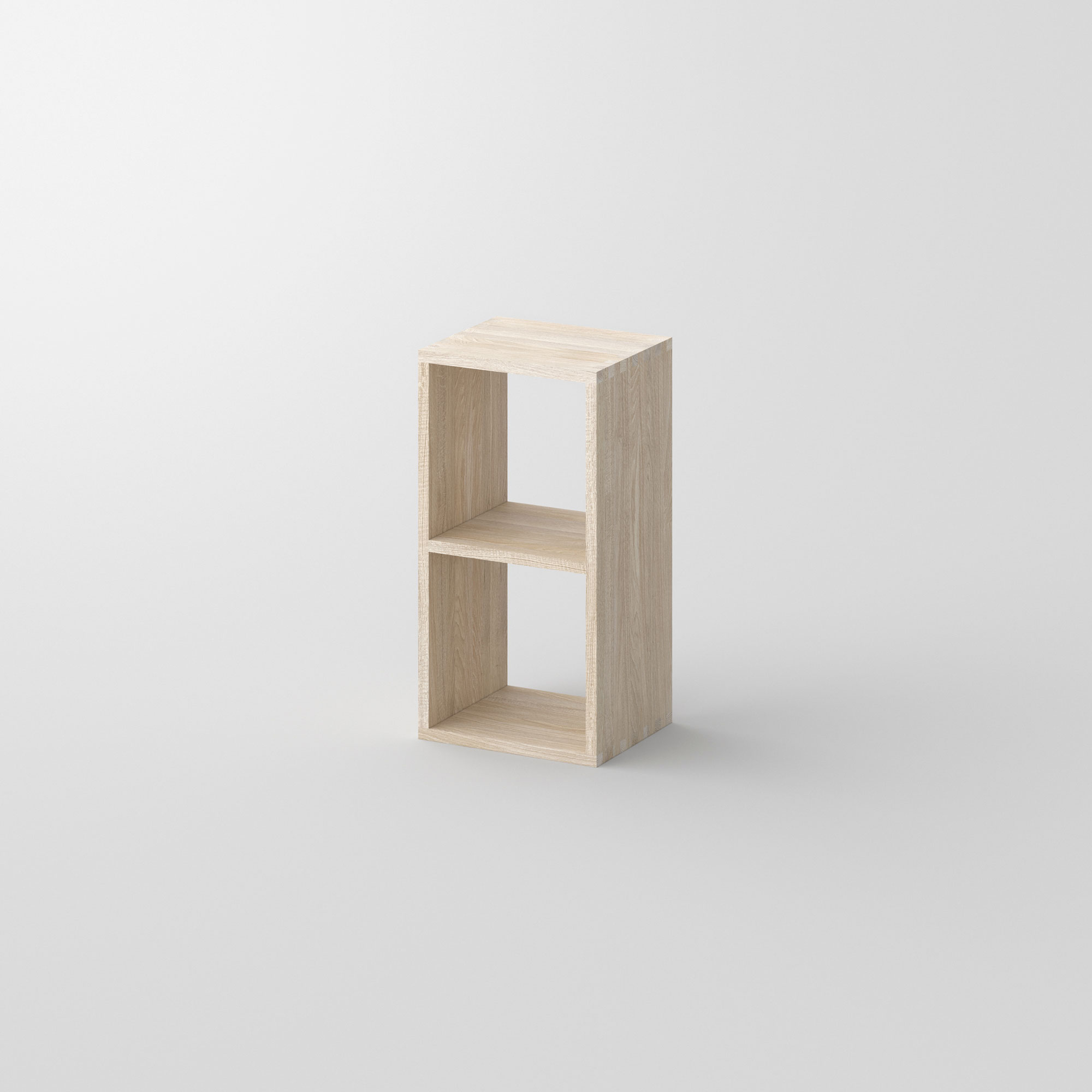 Designer Wood Shelf PISA G cam1 custom made in solid wood by vitamin design
