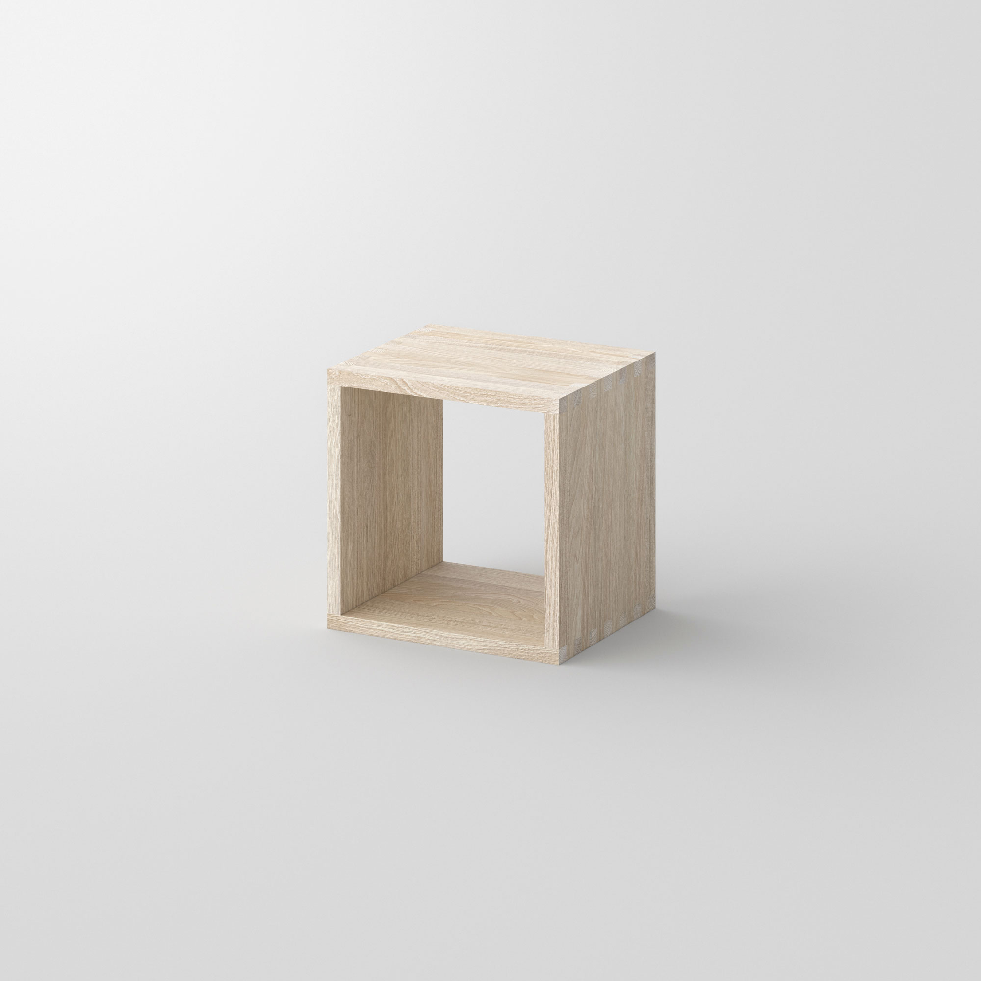 Designer Wood Shelf PISA G cam1 custom made in solid wood by vitamin design