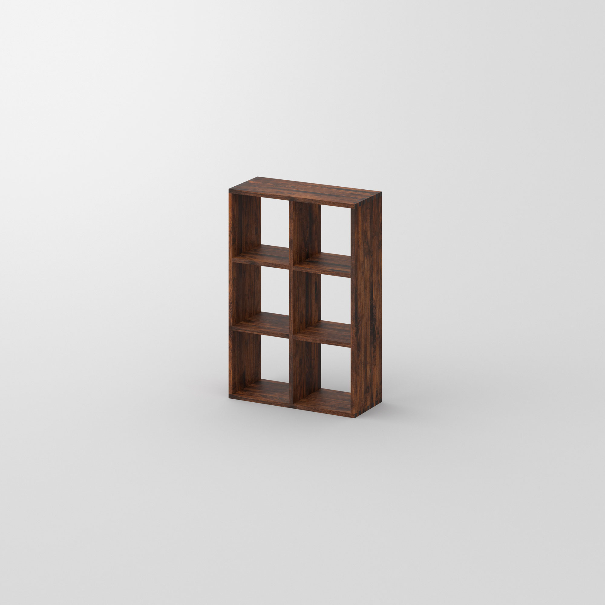 Designer Wood Shelf PISA G cam1 custom made in solid wood by vitamin design