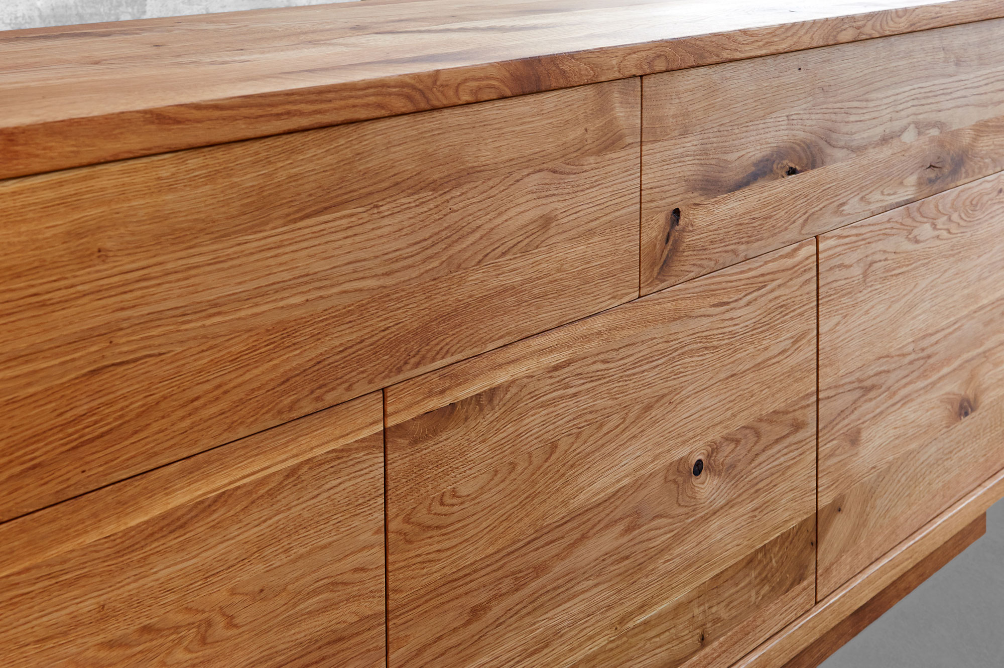 Wooden Designer Sideboard LINEA VDC8879 custom made in solid wood by vitamin design