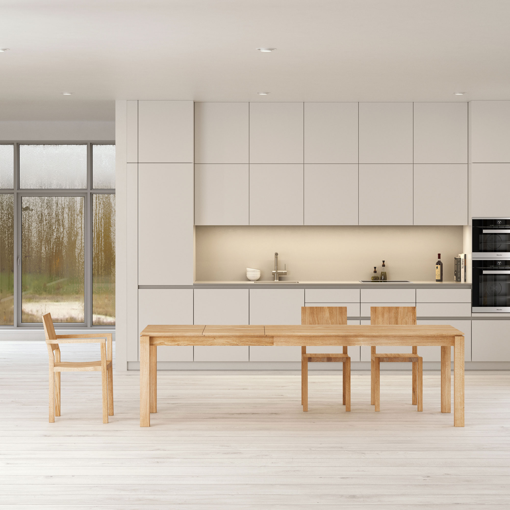 Extending Dining Table CONVERTO BUTTERFLY Final1 custom made in solid wood by vitamin design