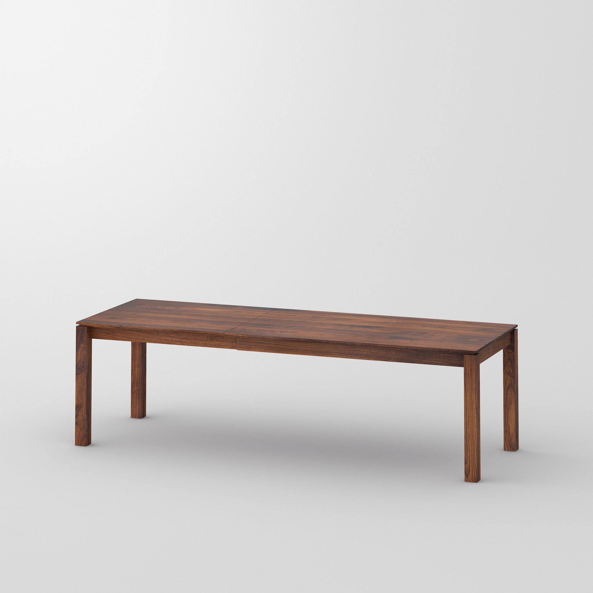 Extending Dining Table CONVERTO BUTTERFLY cam1 custom made in solid wood by vitamin design