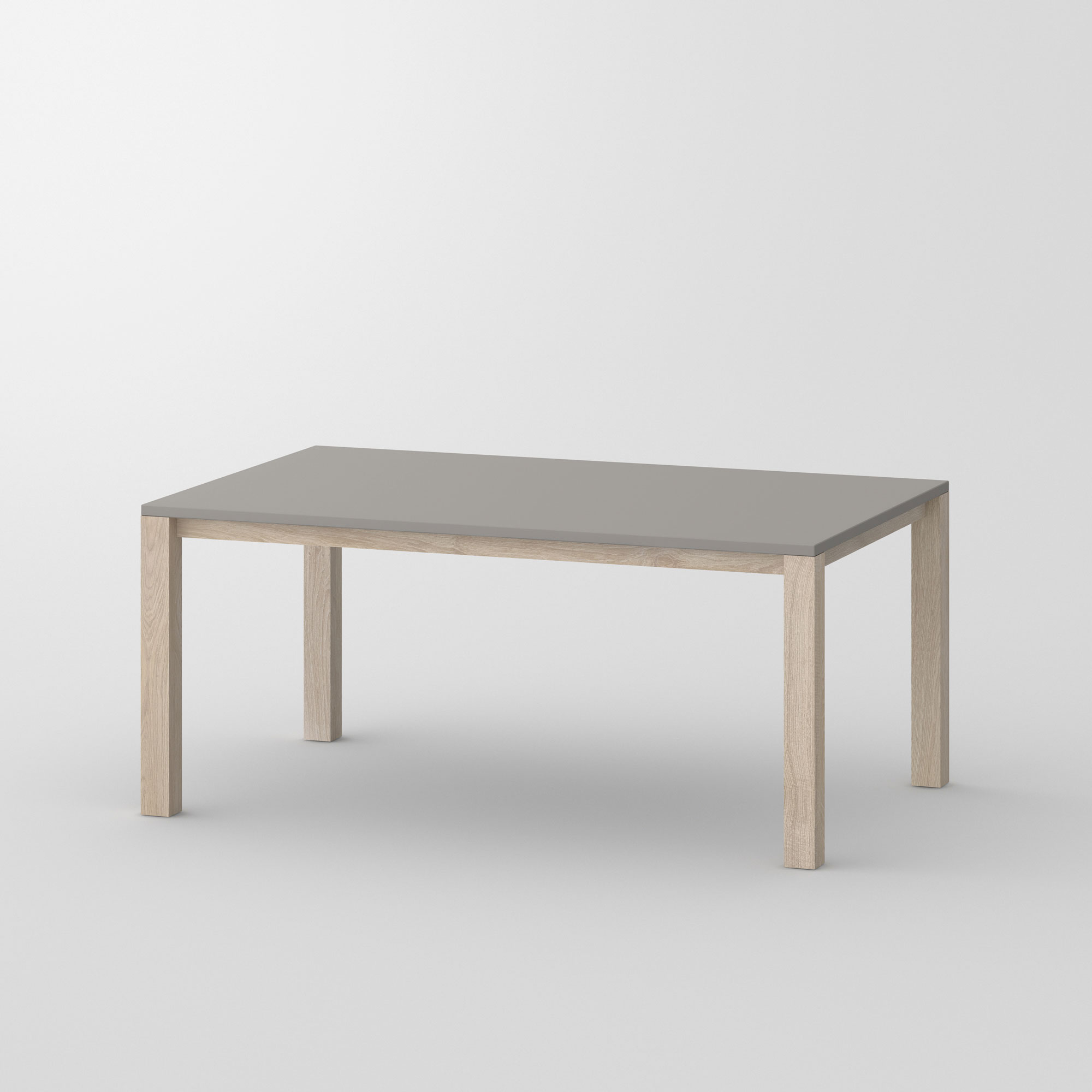 Extensible Linoleum Wood Table VARIUS BUTTERFLY LINO cam1 custom made in solid wood by vitamin design