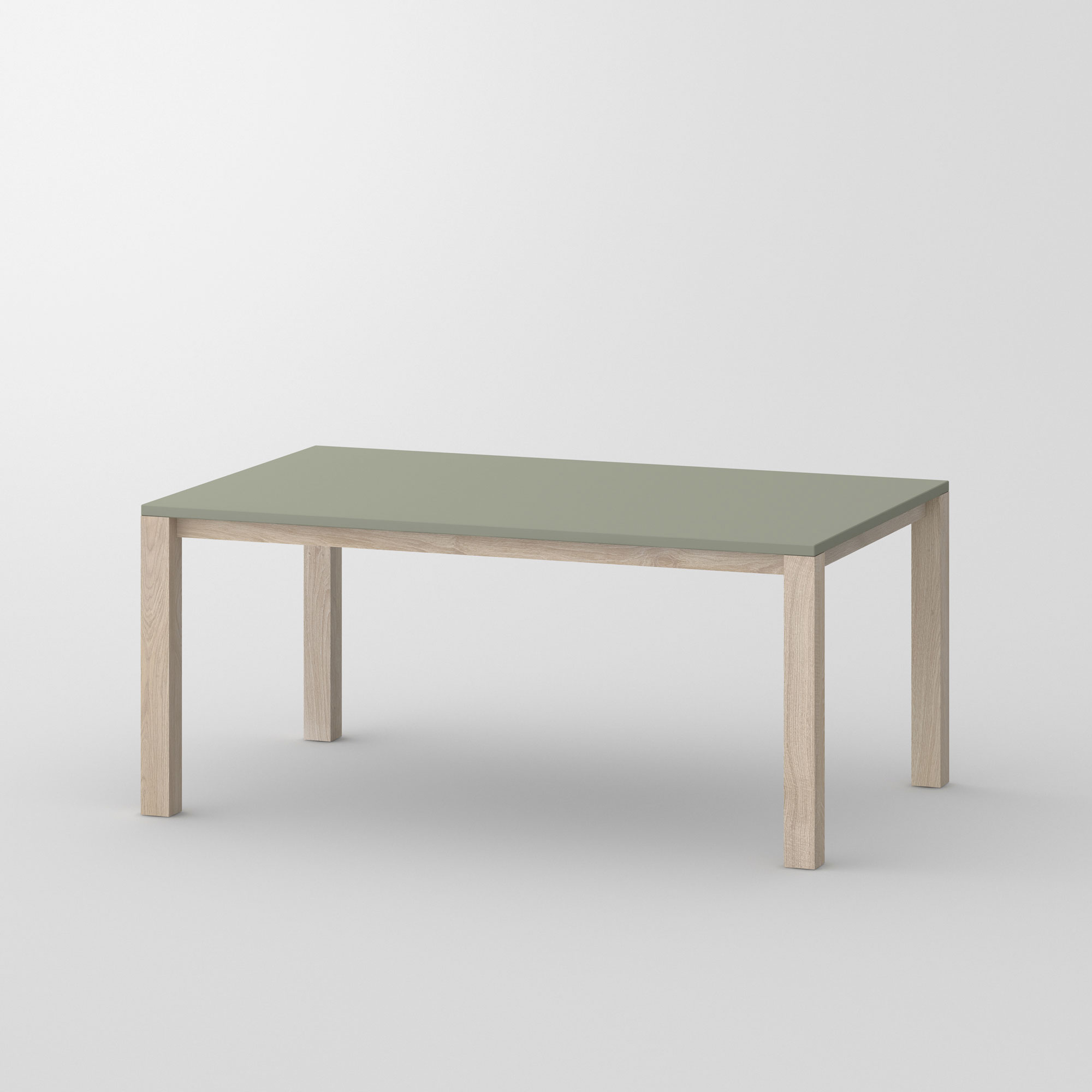 Extensible Linoleum Wood Table VARIUS BUTTERFLY LINO cam1 custom made in solid wood by vitamin design