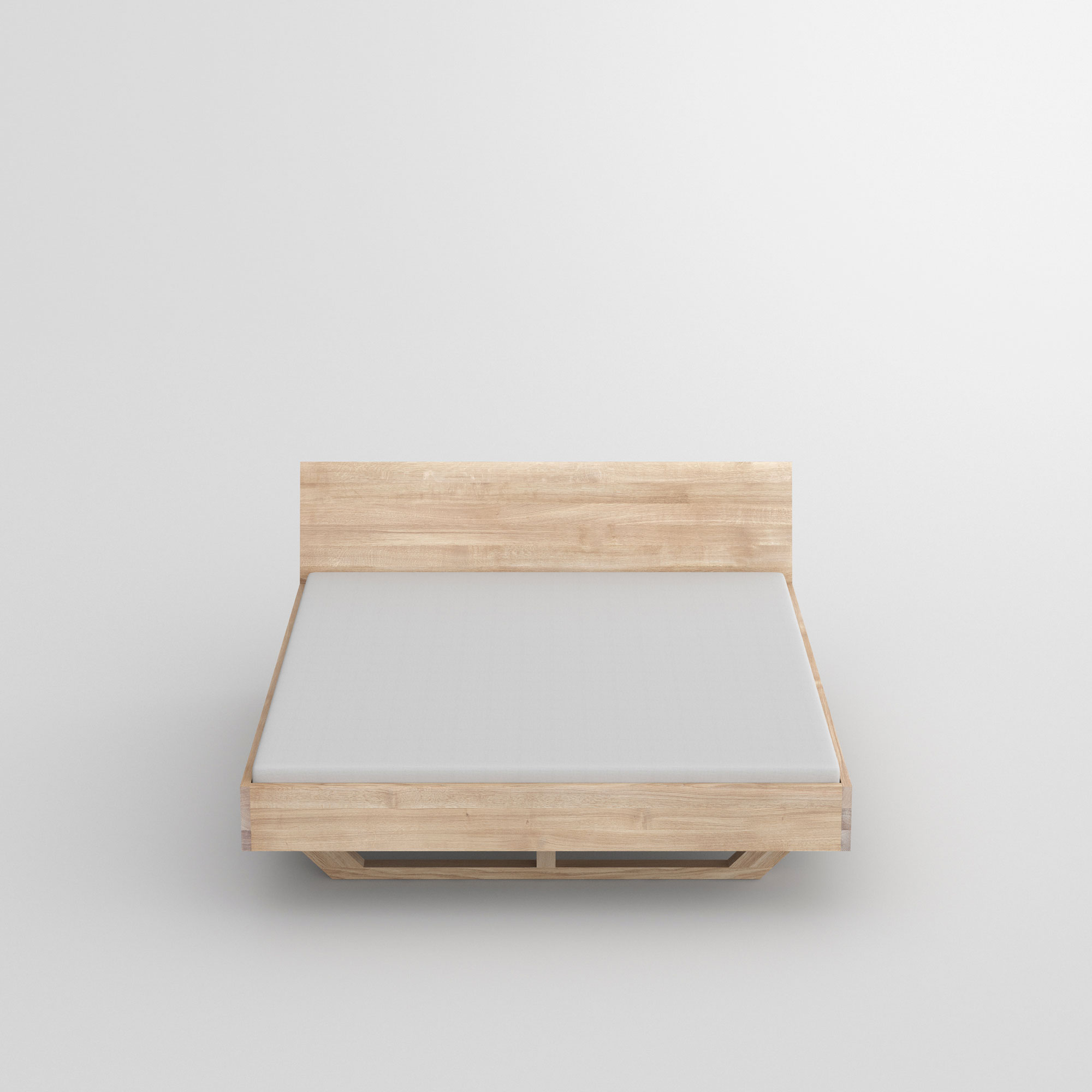 Design Bed QUADRA cam2 custom made in solid wood by vitamin design