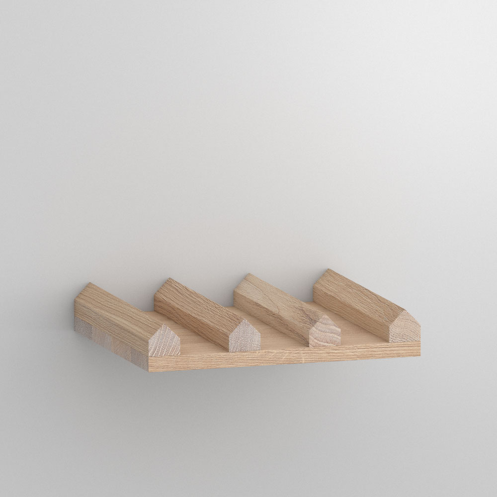 Solid Wood Wine Shelf AVARIUM VINO BOARD vitamin design